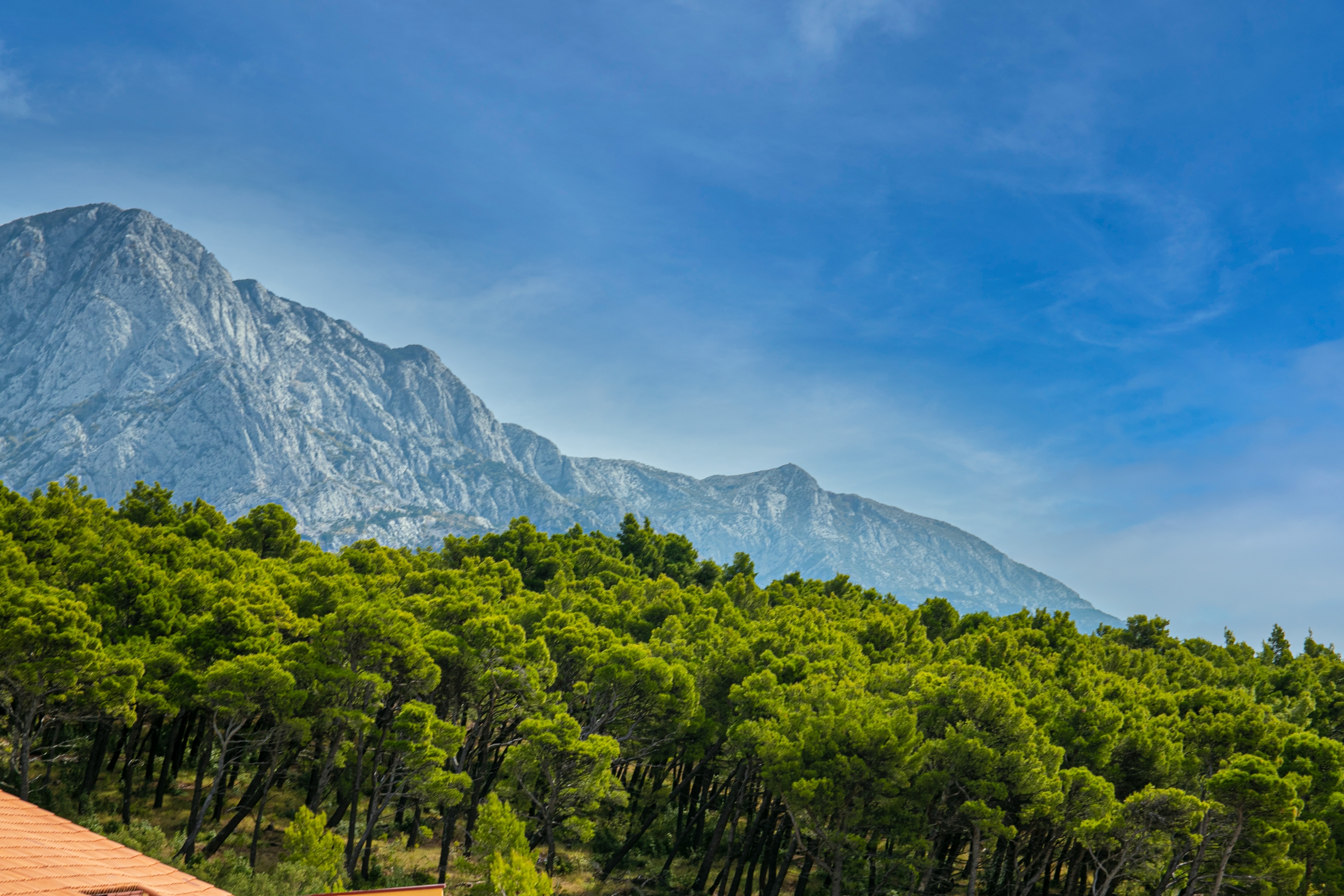 Studio flat with terrace and sea view Brela, Makarska  AS-b