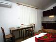 Dining room Banjol, Dining room in the studio-apartment.