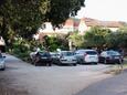 Parking lot Banjol, Rab, Parking lot 2007 - Apartments near sea with sandy beach.