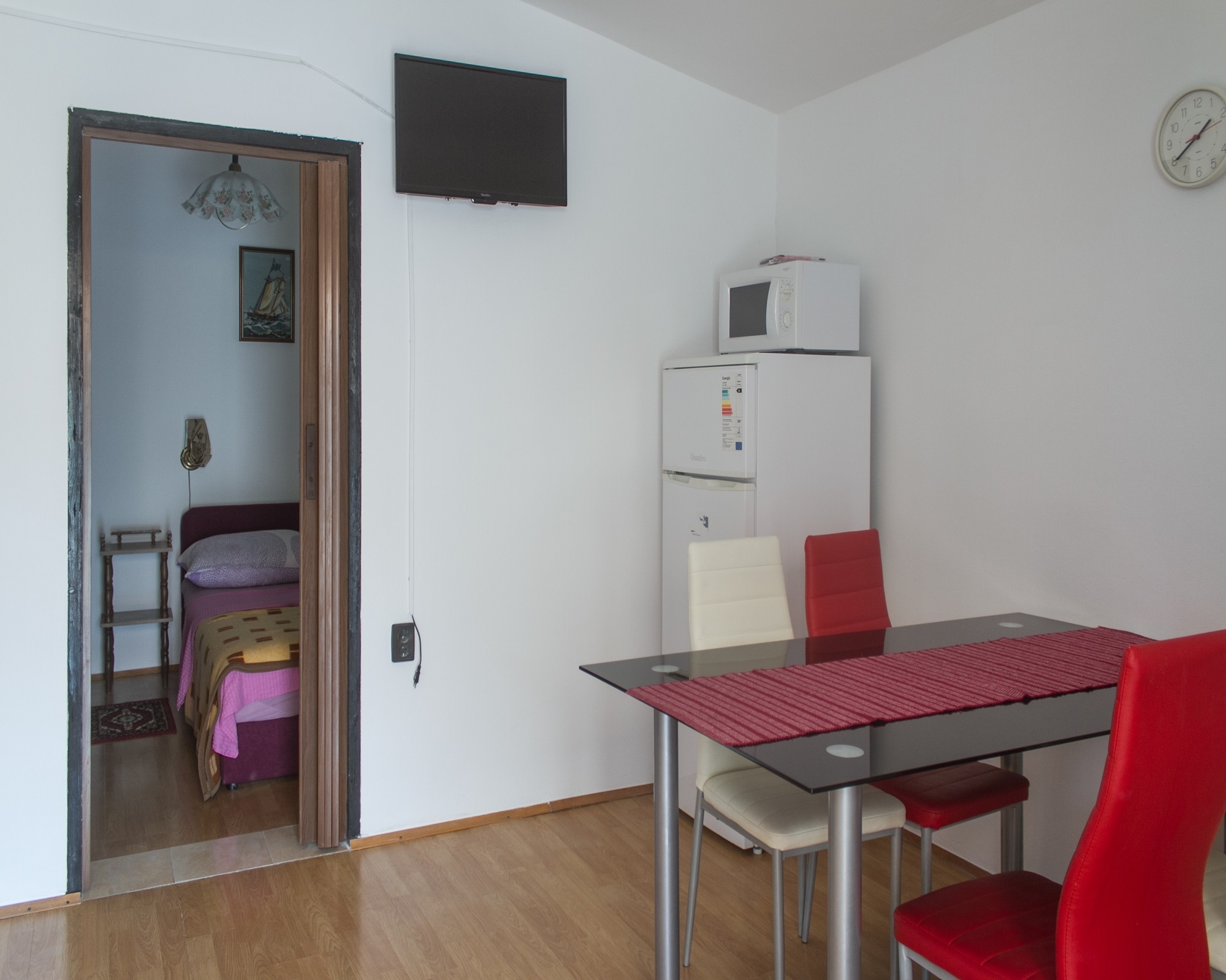 One bedroom apartment with terrace and sea view Punat (Krk) (A-20071-b)