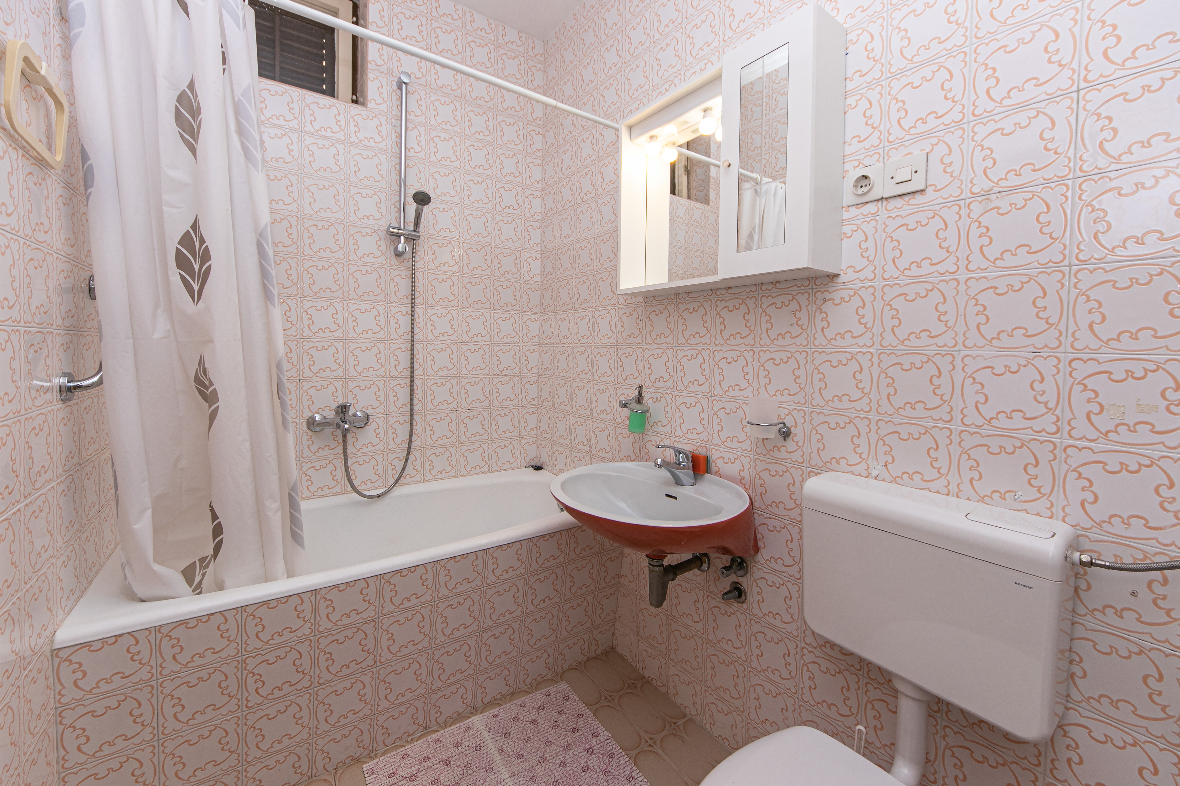 Three bedroom apartment with terrace and sea view Brela, Makarska  A-a