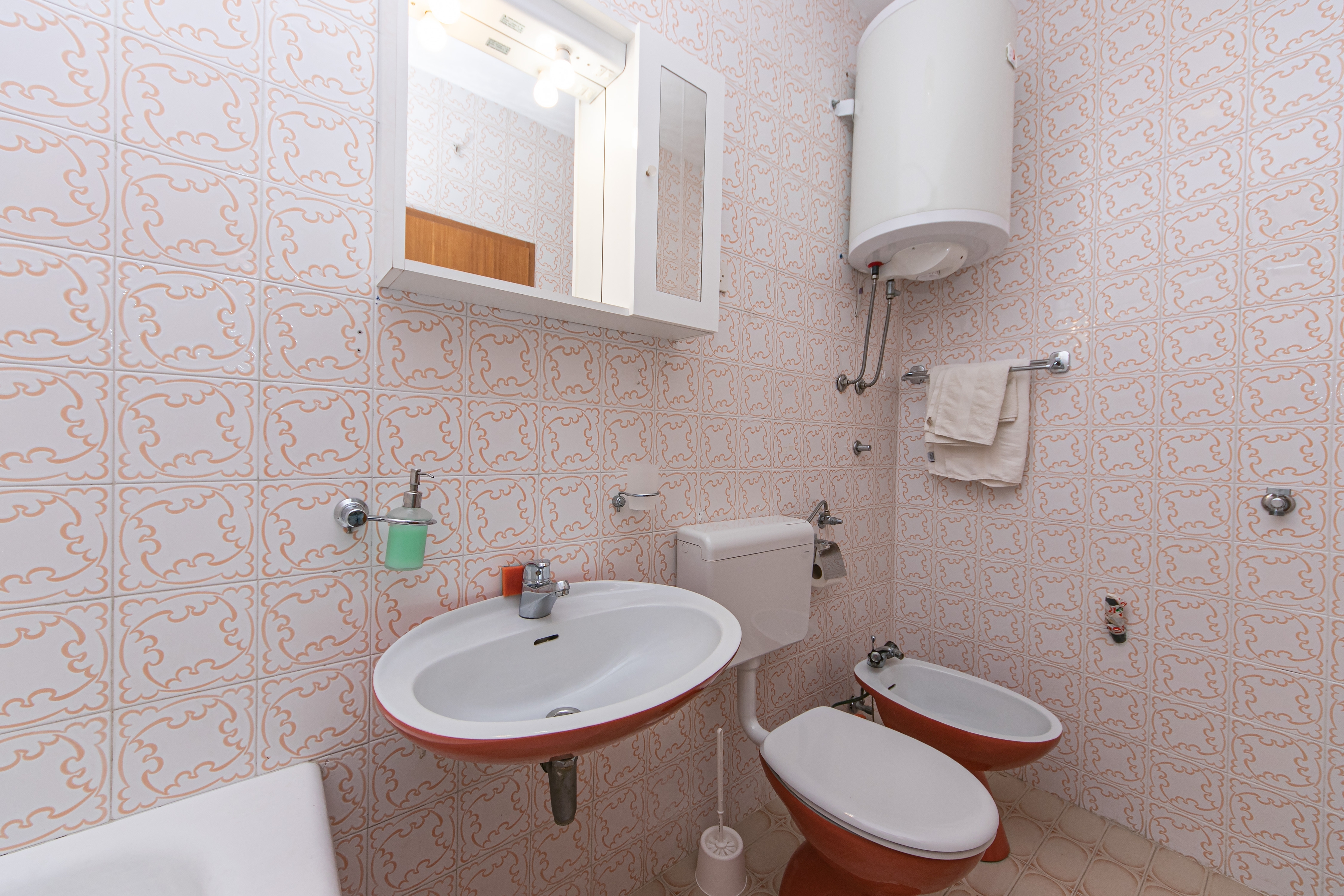 Three bedroom apartment with terrace and sea view Brela, Makarska  A-a