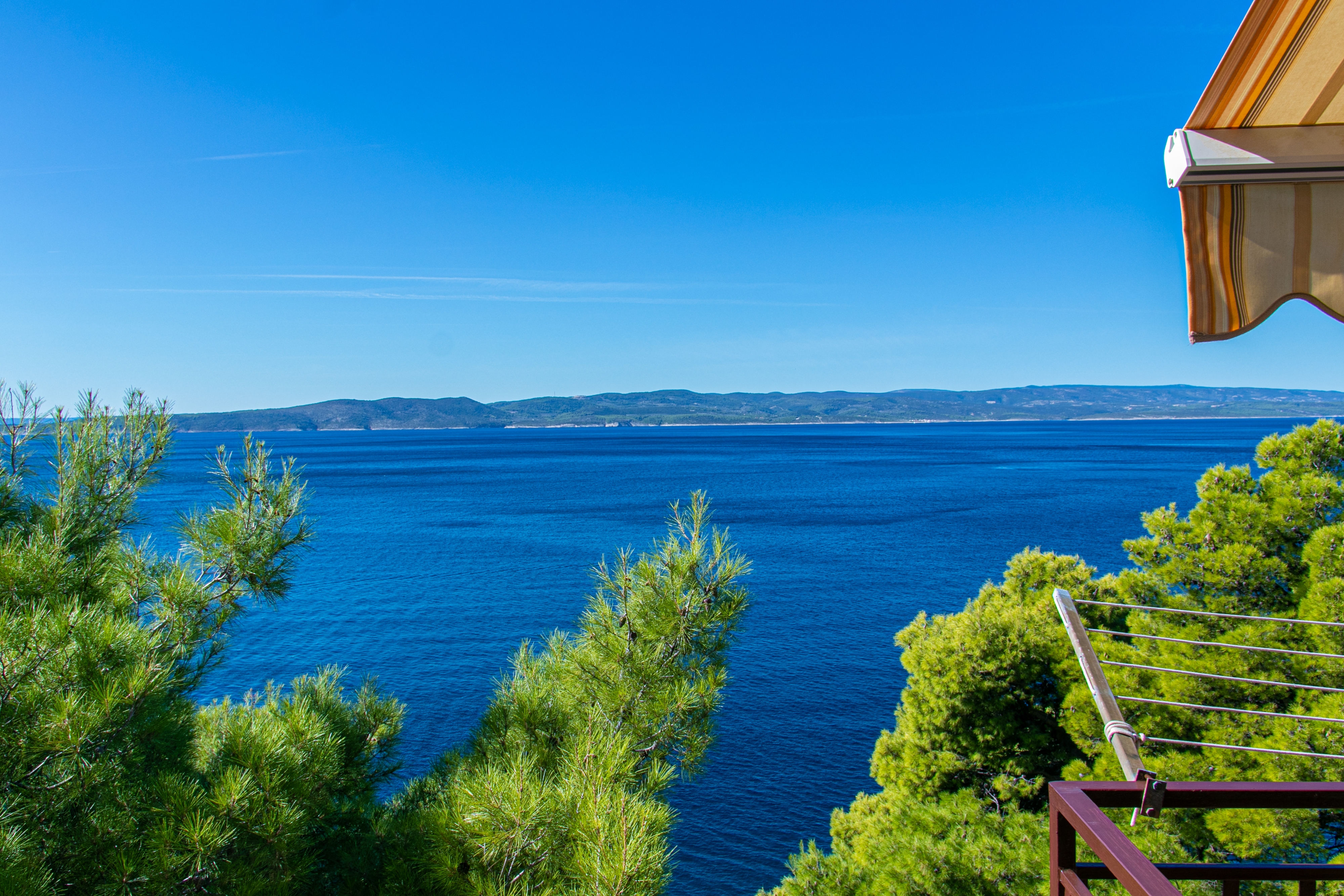 Three bedroom apartment with terrace and sea view Brela, Makarska  A-a