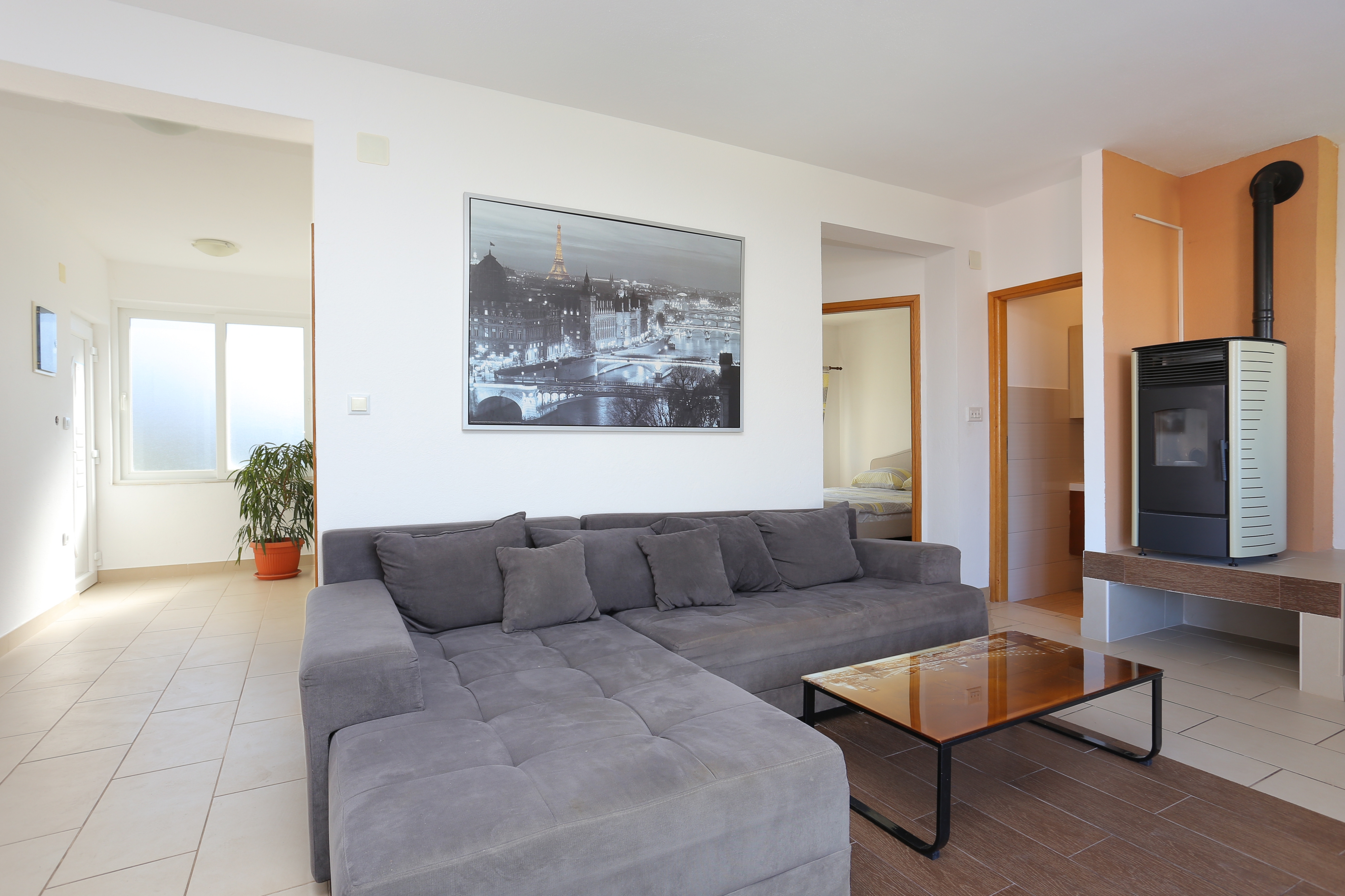 Three bedroom apartment with terrace and sea view Rogoznica (A-20077-a) Three bedroom apartment with terrace and sea view Rogoznica (A-20077-a)