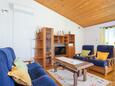 Living room Rogoznica, Living room in the apartment, air condition available and WiFi.