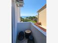 Balkon Banjol, Balkon v ubytování typu room, domácí mazlíčci povoleni a WiFi.