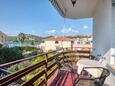 Žaborić, Balcony in the apartment, with a sea view and WiFi.