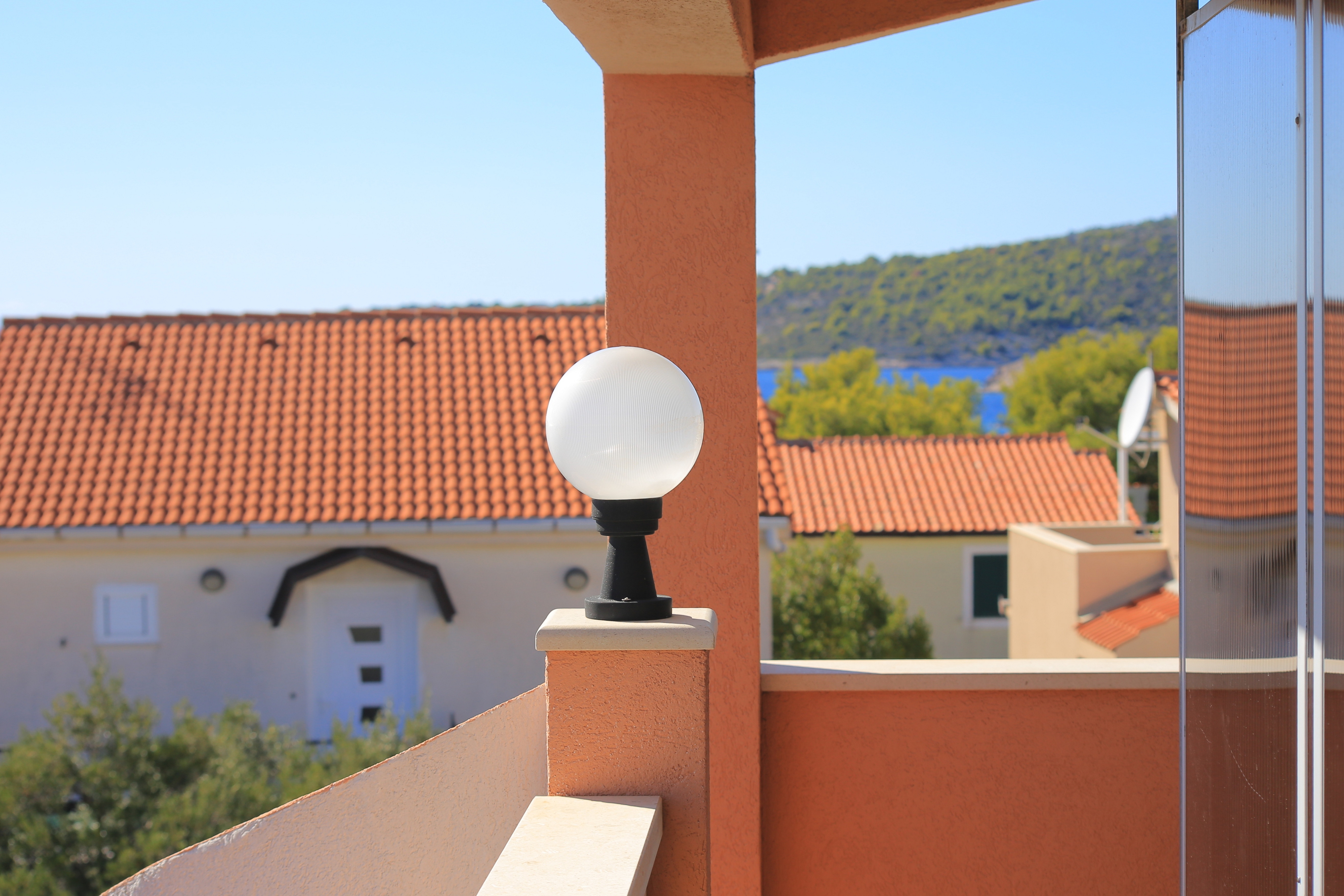 Two bedroom apartment with terrace and sea view Kanica, Rogoznica  A-a