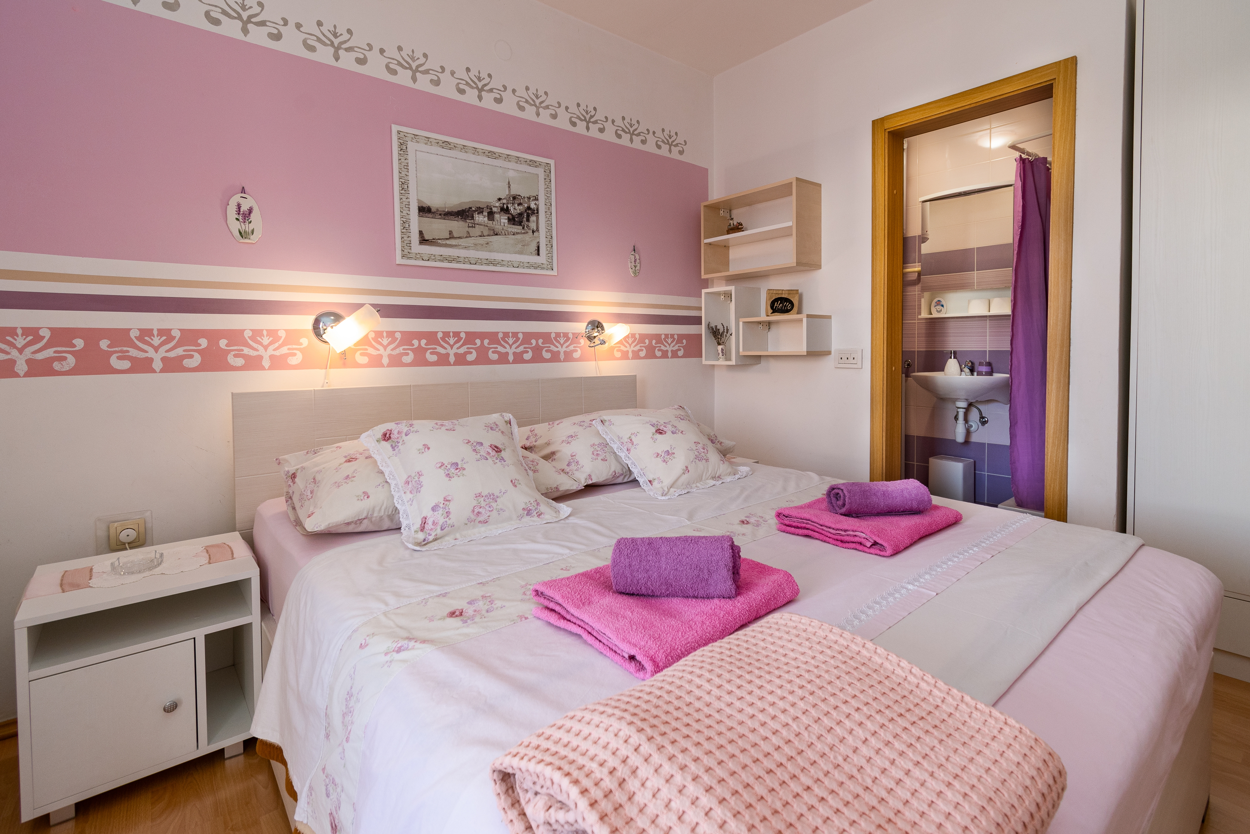 Two bedroom apartment with terrace and sea view Novi Vinodolski  A-a