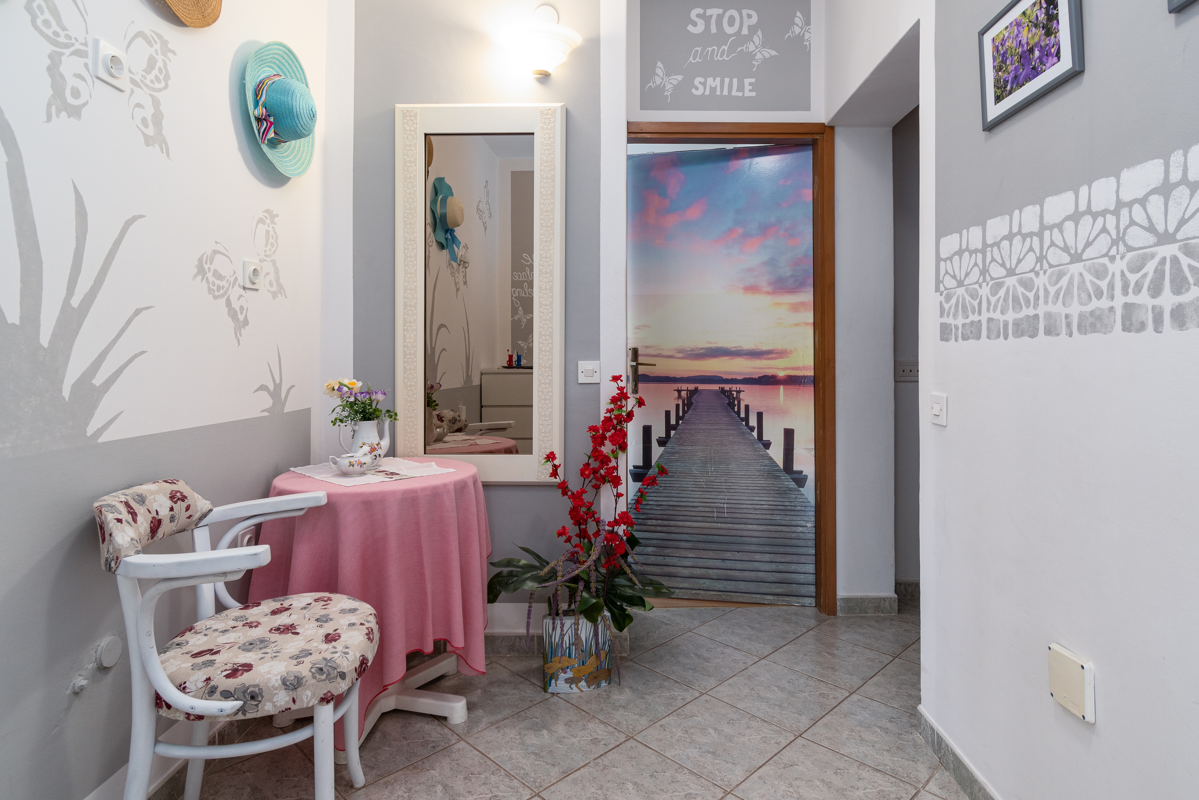 Two bedroom apartment with terrace and sea view Novi Vinodolski  A-a