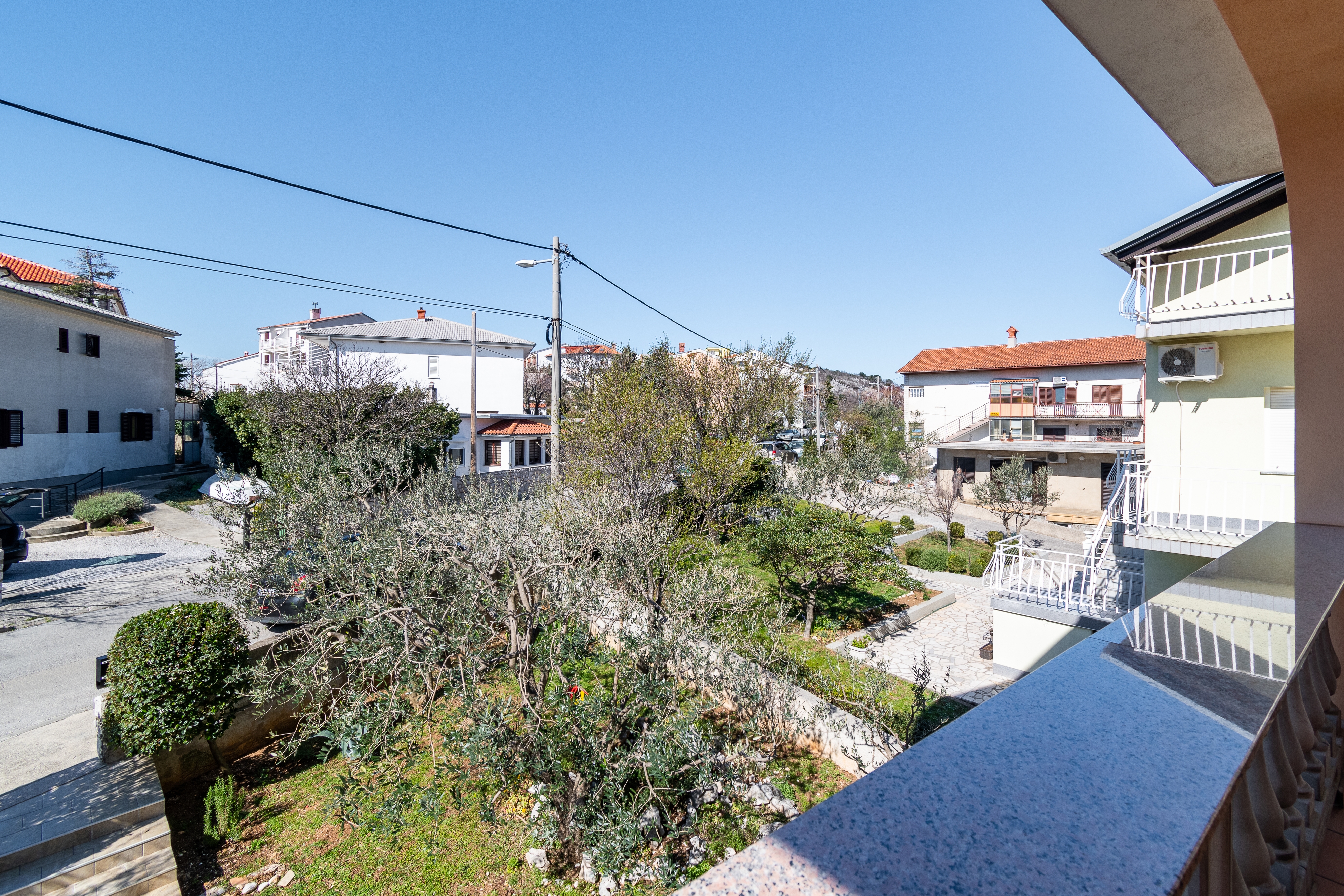Two bedroom apartment with terrace and sea view Novi Vinodolski  A-a