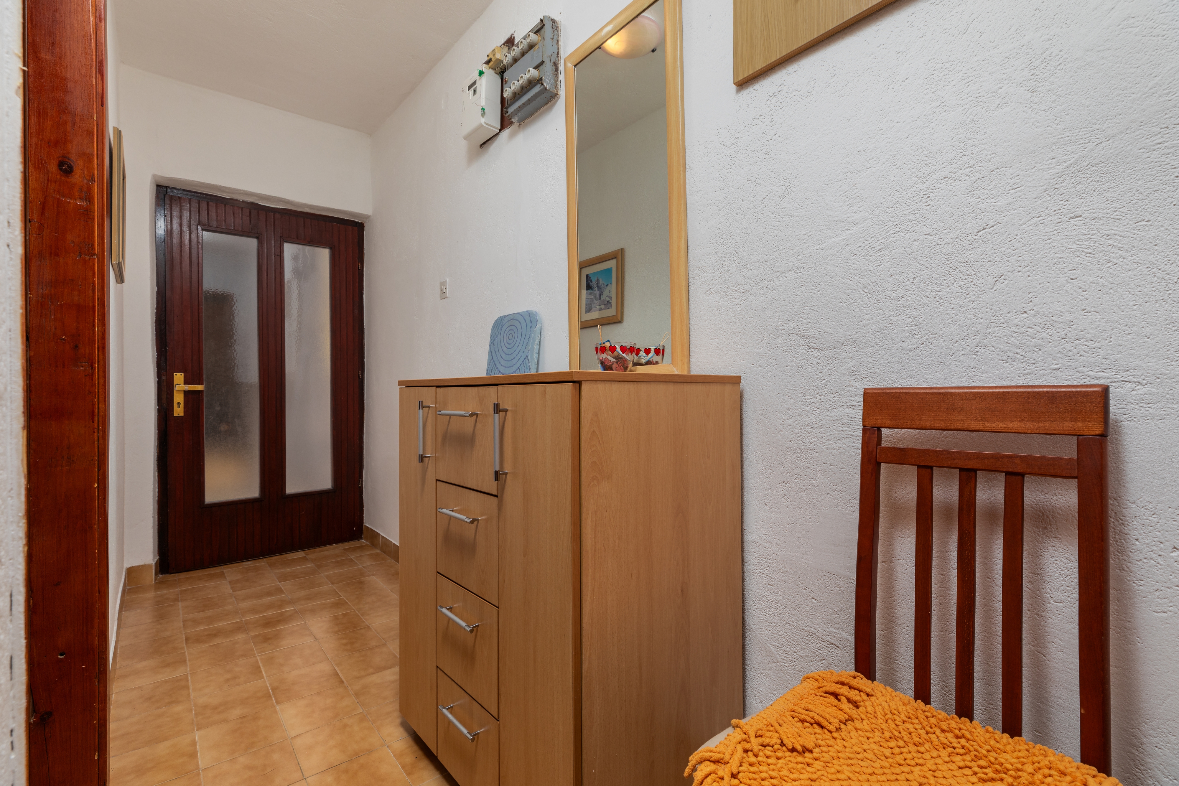 One bedroom apartment with terrace and sea view Stanići, Omiš  A-a