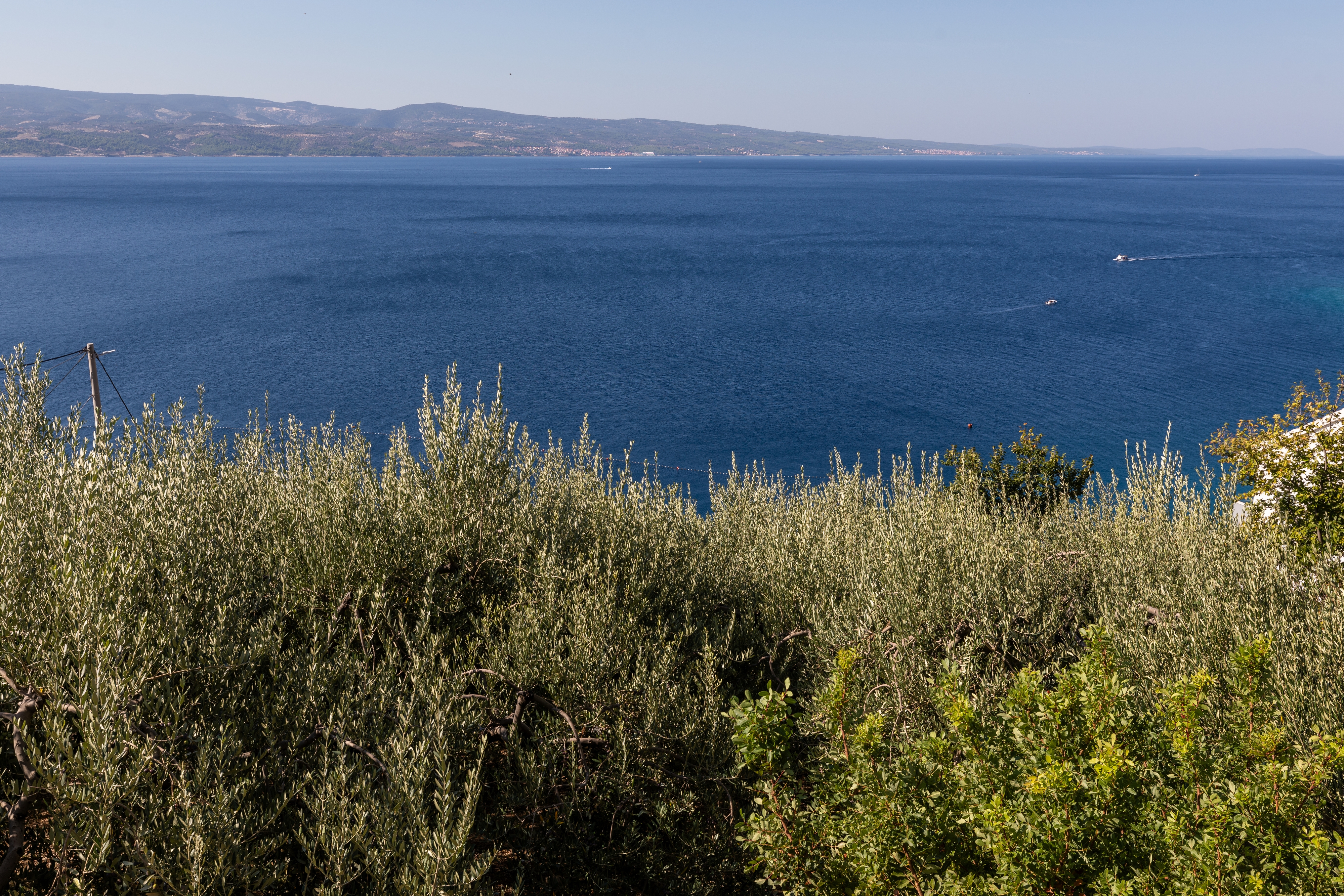 One bedroom apartment with terrace and sea view Stanići, Omiš  A-b