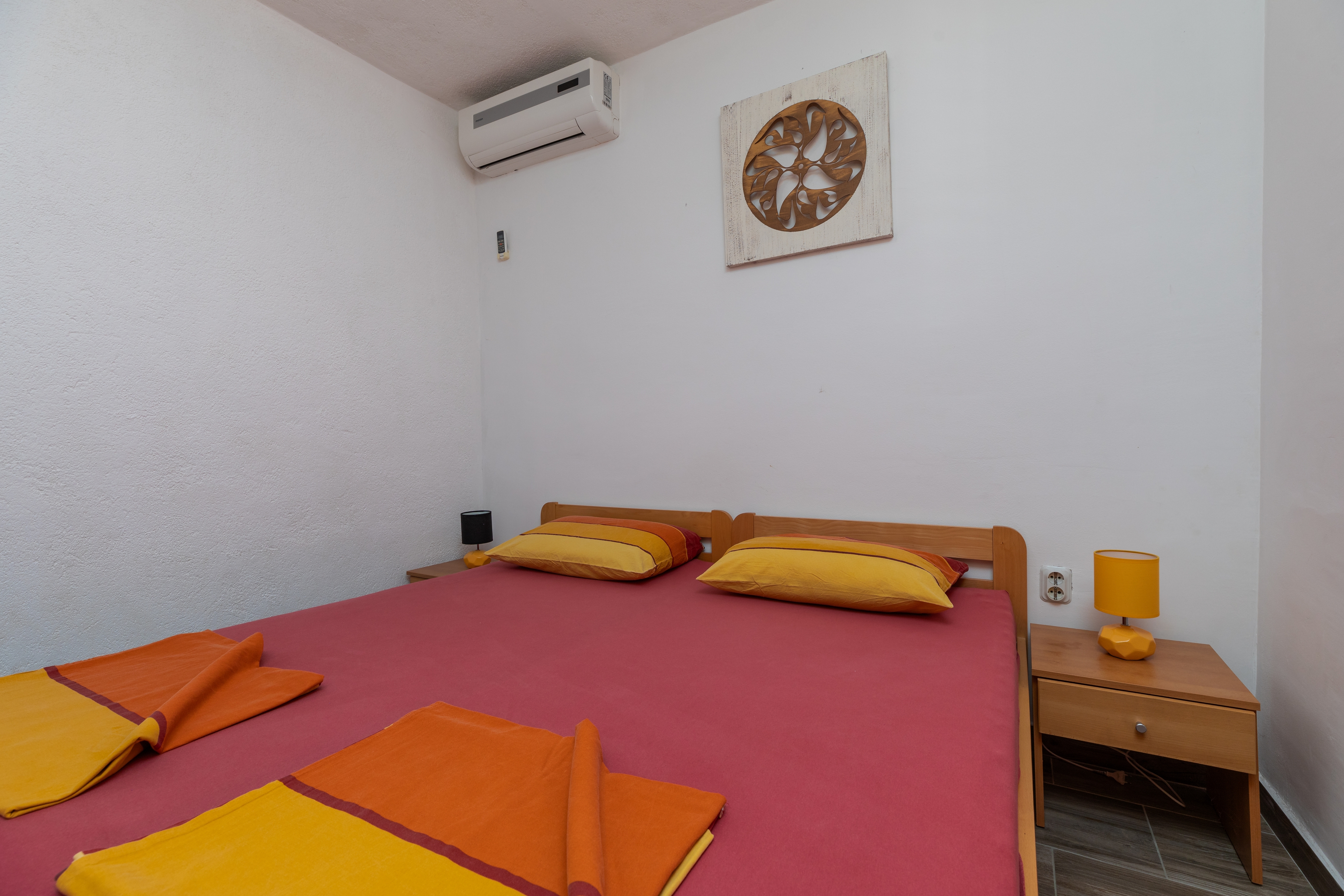 Two bedroom apartment with terrace and sea view Stanići, Omiš  A-c