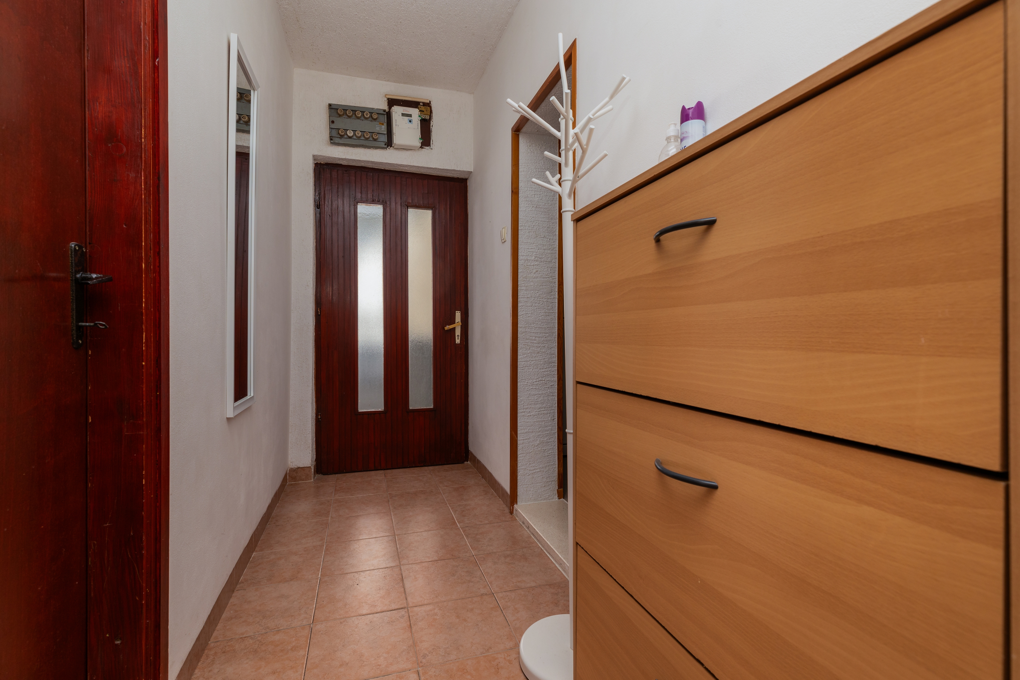 Two bedroom apartment with terrace and sea view Stanići, Omiš  A-c