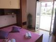 Ložnice Hvar, Ložnice v ubytování typu apartment, s klimatizací a WiFi.