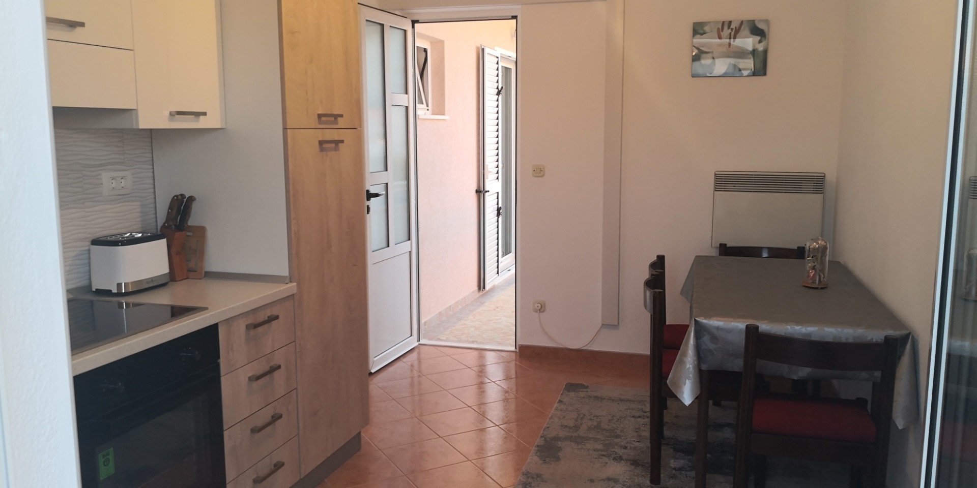 One bedroom apartment with terrace and sea view Hvar (A-20114-a)