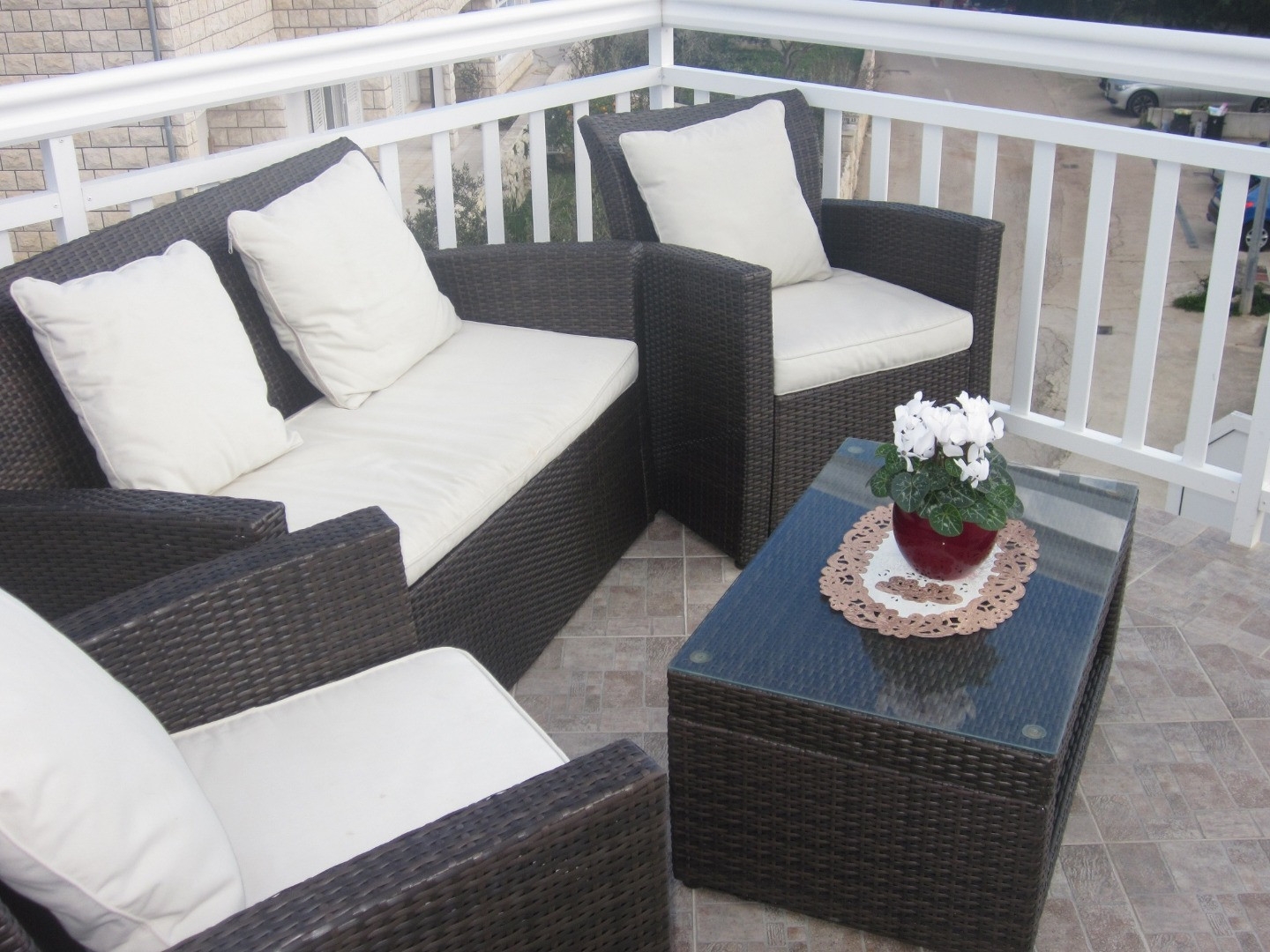 One bedroom apartment with terrace and sea view Hvar  A-d