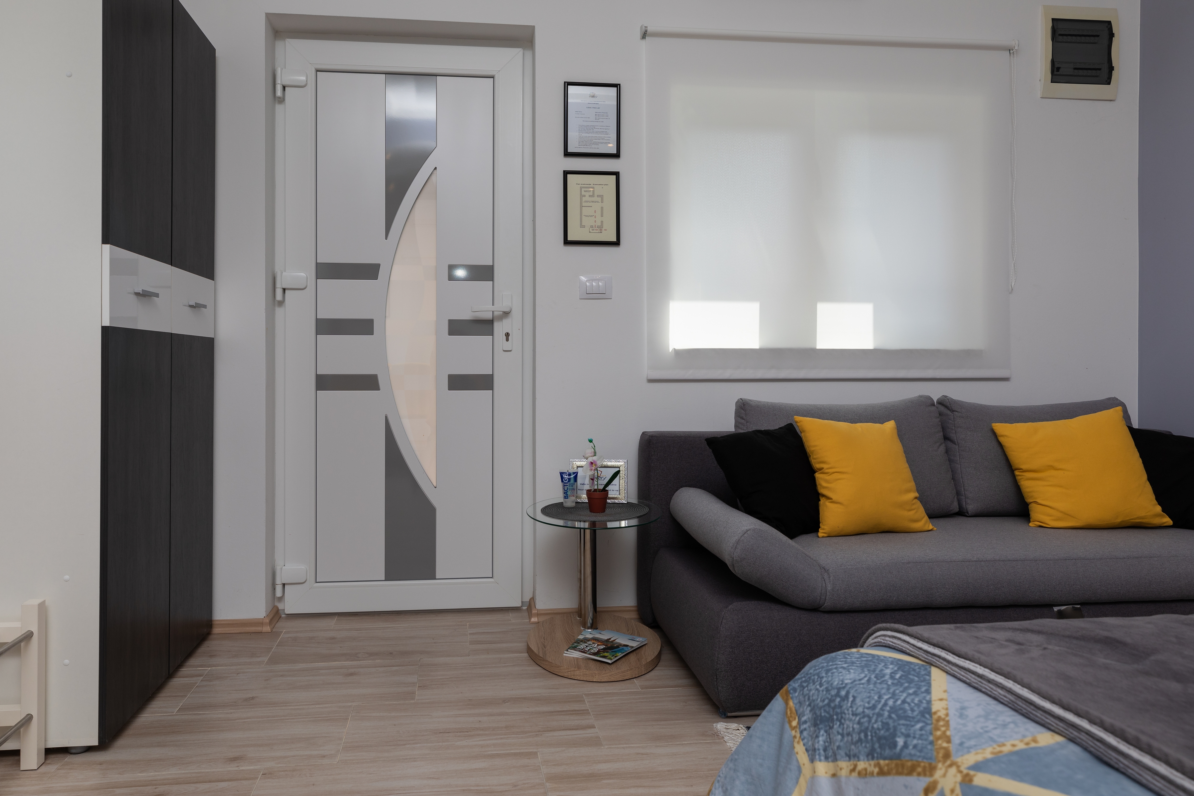 Studio flat with terrace Zagreb  AS-a