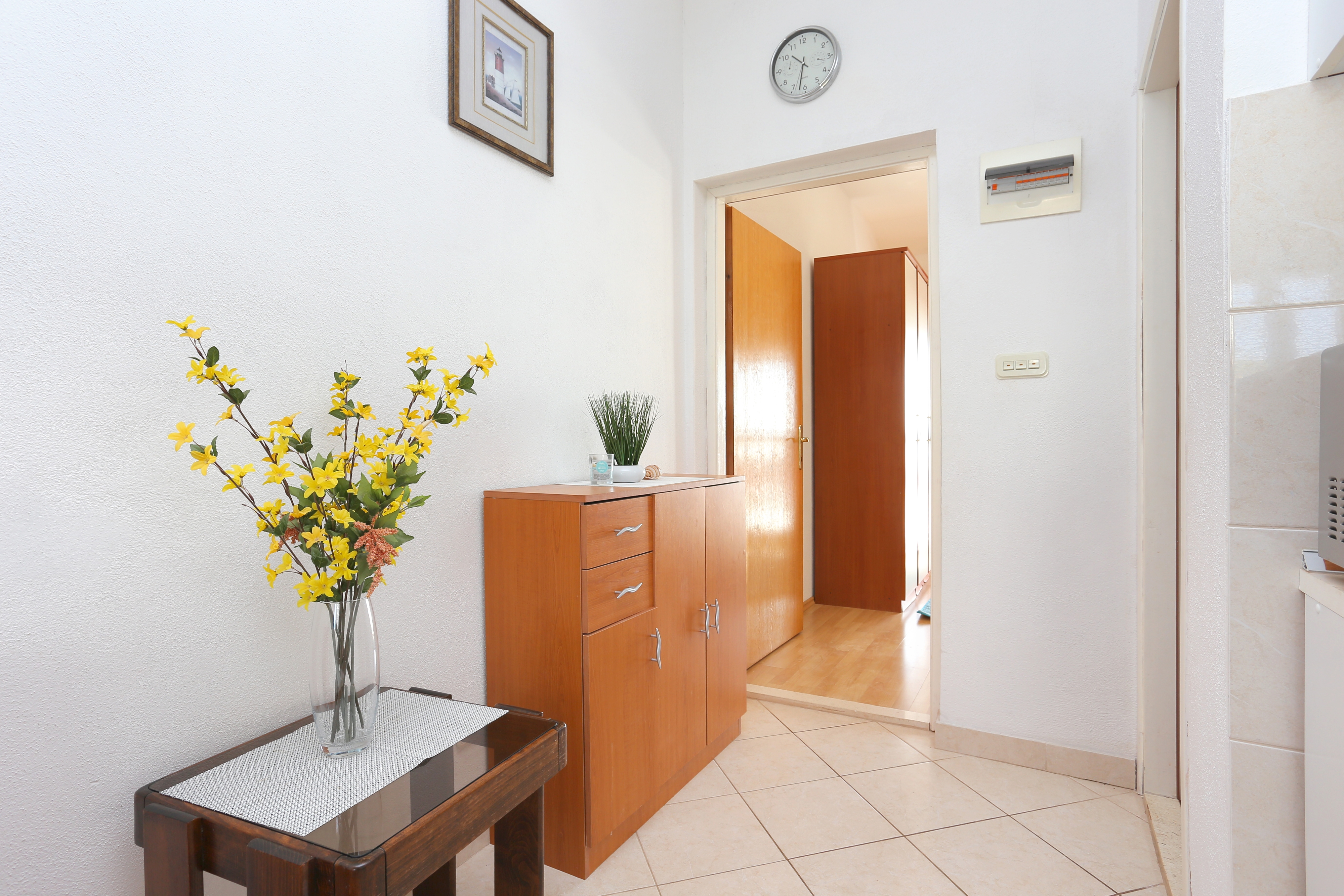 One bedroom apartment with terrace and sea view Rogoznica  A-c