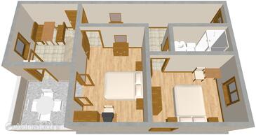 Plan Barbat, Plan in the apartment, dopusteni kucni ljubimci.