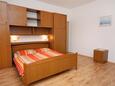 Supetarska Draga - Gornja, Dormitorio in the apartment, (pet friendly) y WiFi.