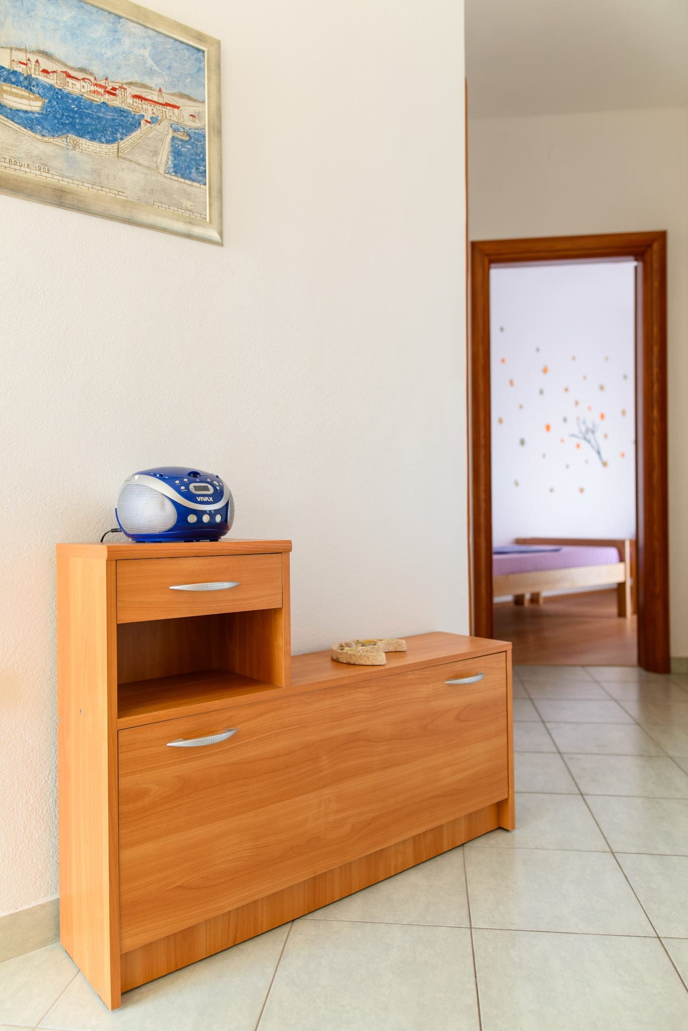 Two bedroom apartment with balcony and sea view Mavarštica, Čiovo  A-b