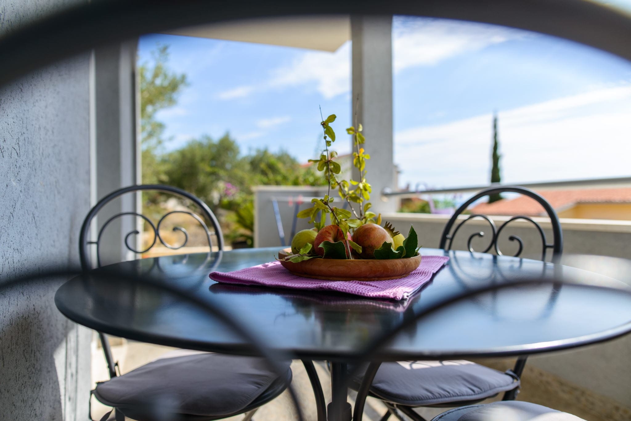 Two bedroom apartment with terrace and sea view Mavarštica, Čiovo  A-c