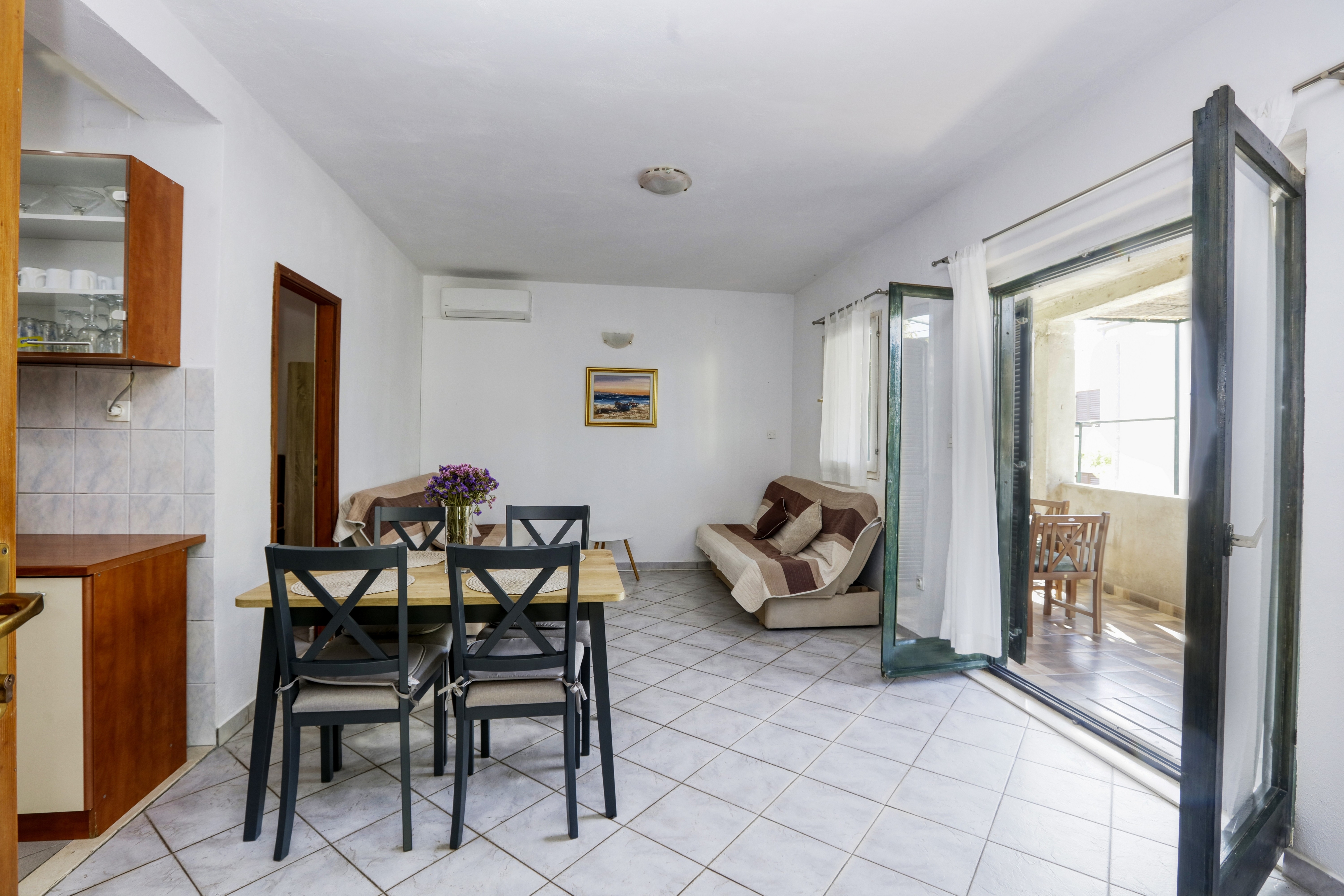 One bedroom apartment with terrace Rogoznica (A-20165-a)