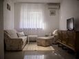 Obývací pokoj Lopar, Obývací pokoj v ubytování typu apartment, s klimatizací a WiFi.
