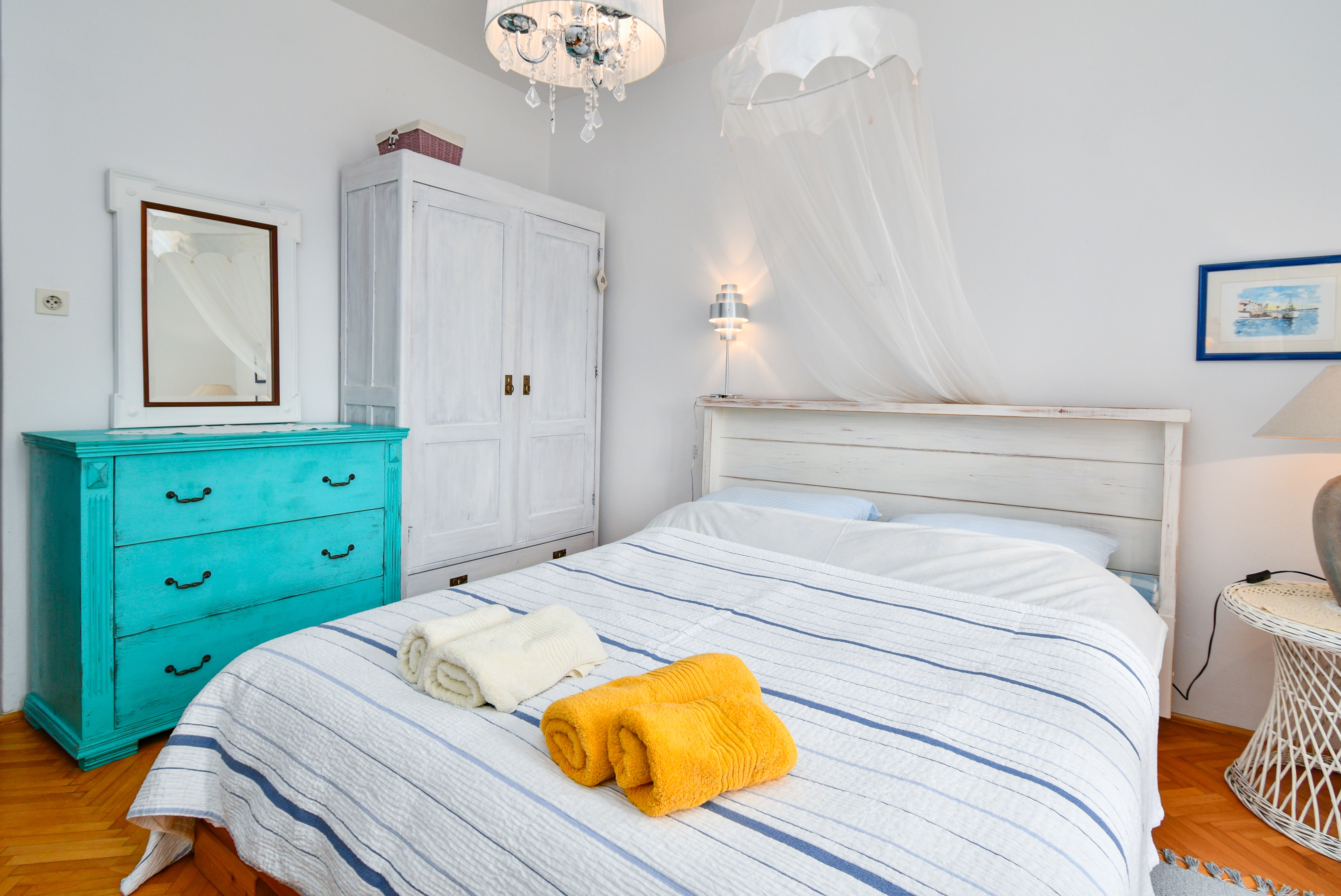 Two bedroom apartment with terrace Barbat, Rab  A-c