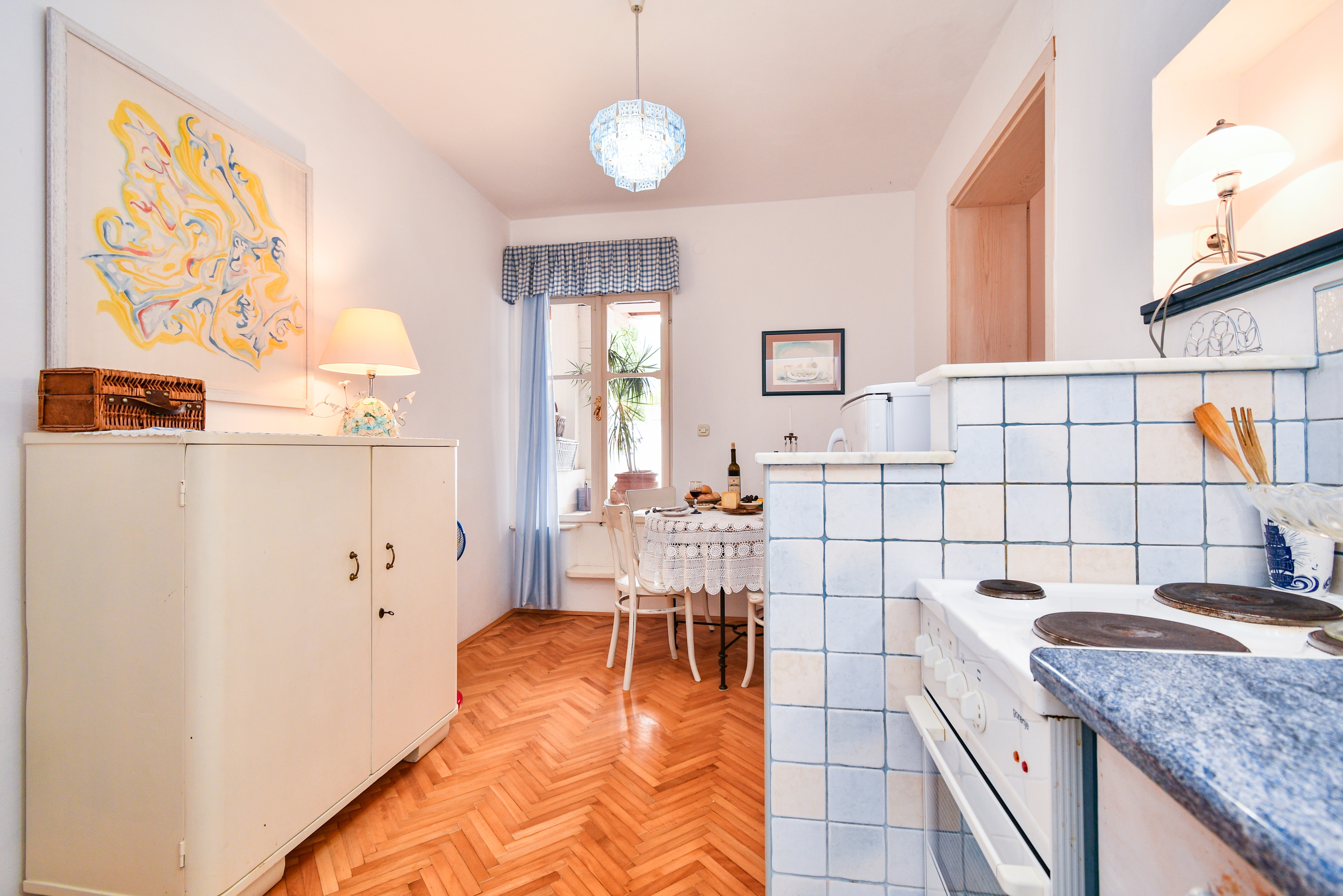 Two bedroom apartment with terrace Barbat, Rab  A-c