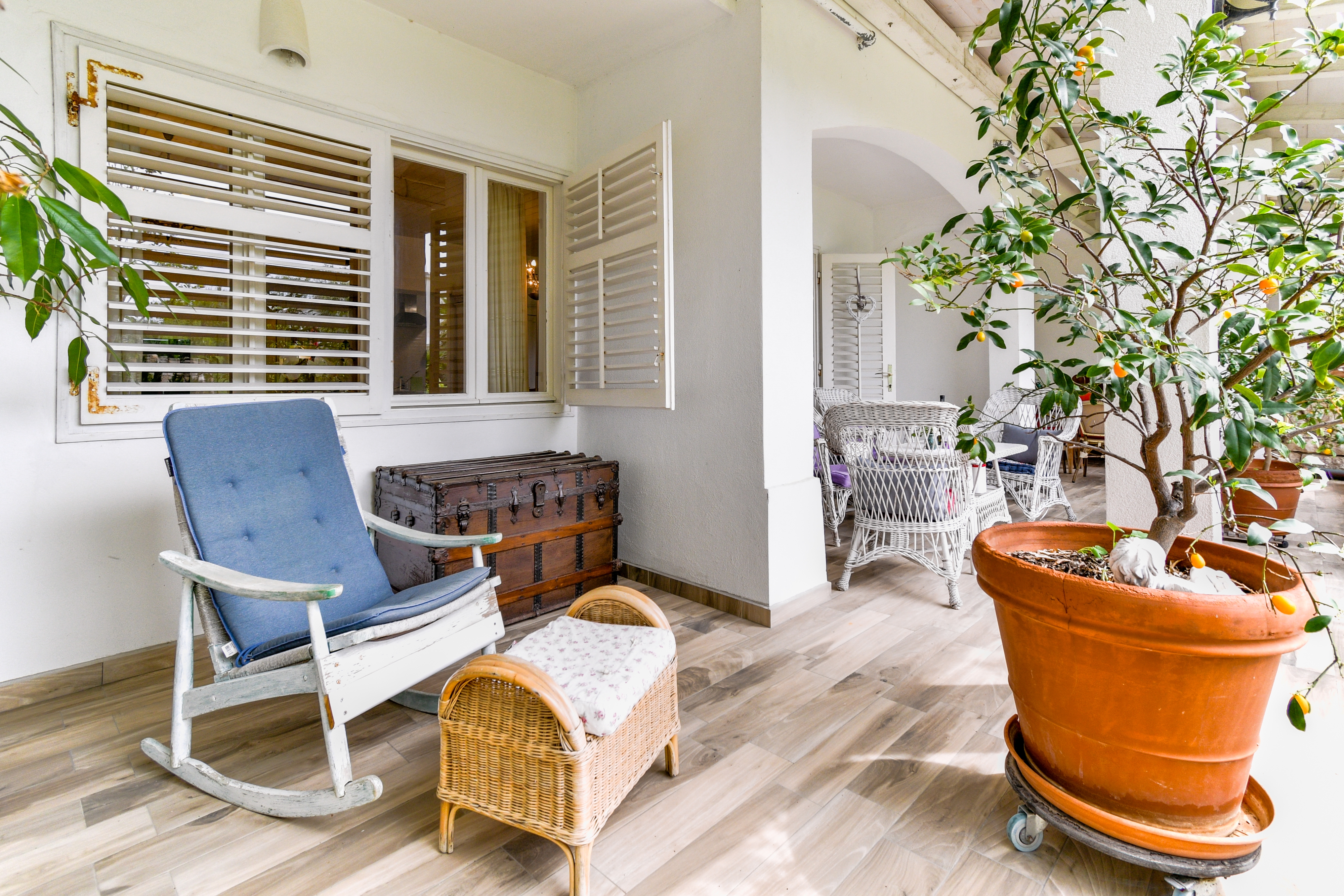Two bedroom apartment with terrace Barbat, Rab  A-d