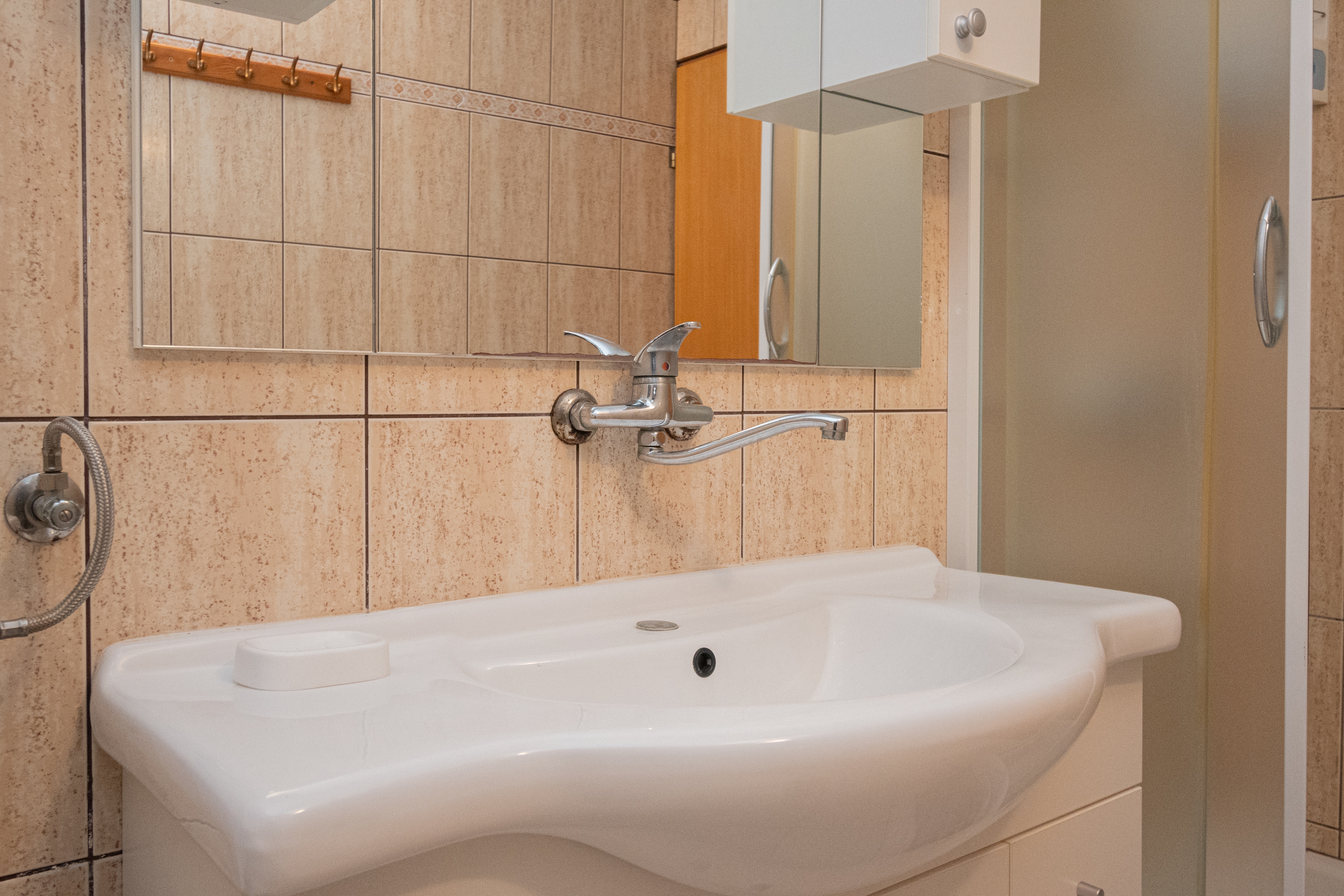 Three bedroom apartment with terrace and sea view Vir  A-a