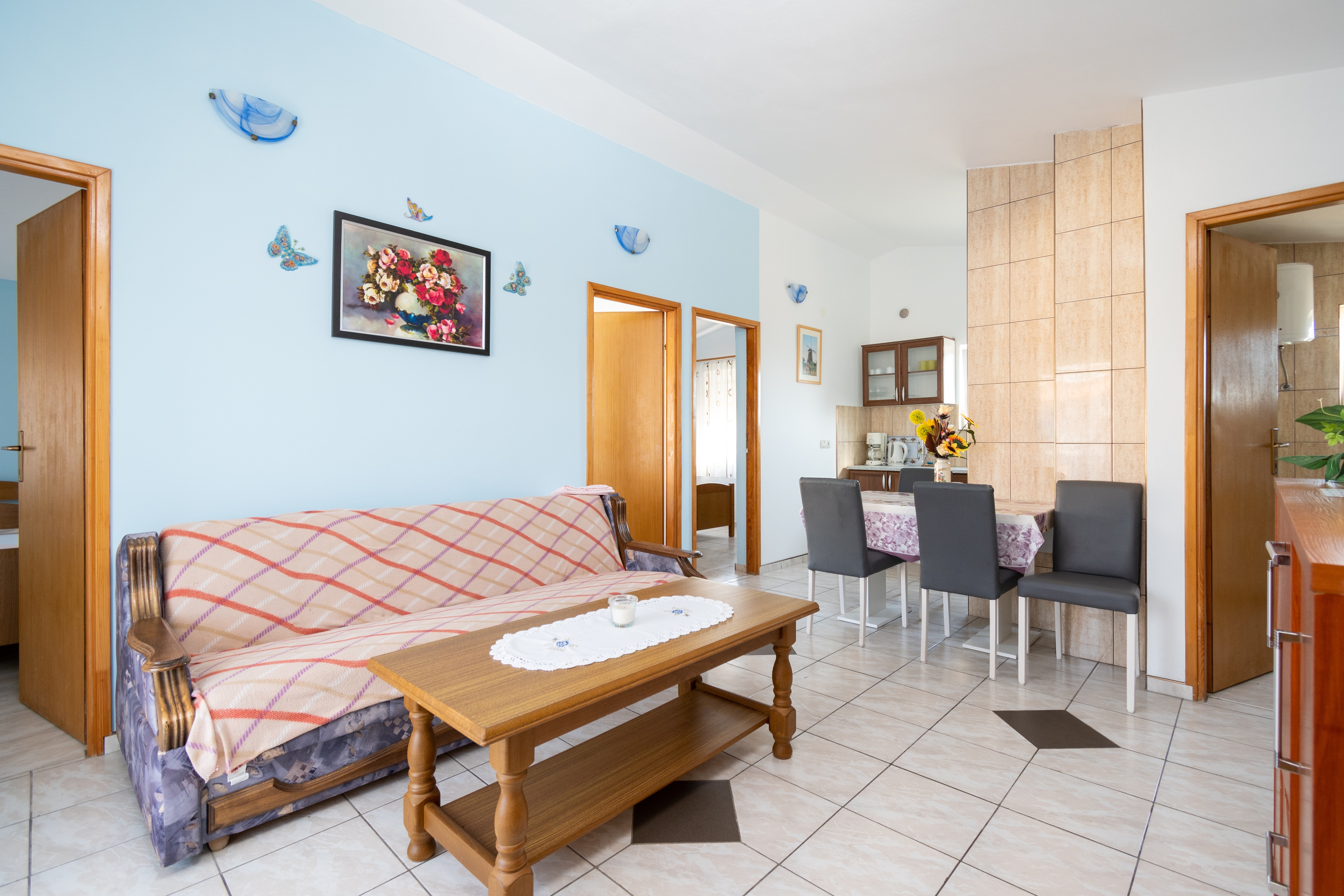 Three bedroom apartment with terrace and sea view Vir (A-20177-a) Three bedroom apartment with terrace and sea view Vir (A-20177-a)