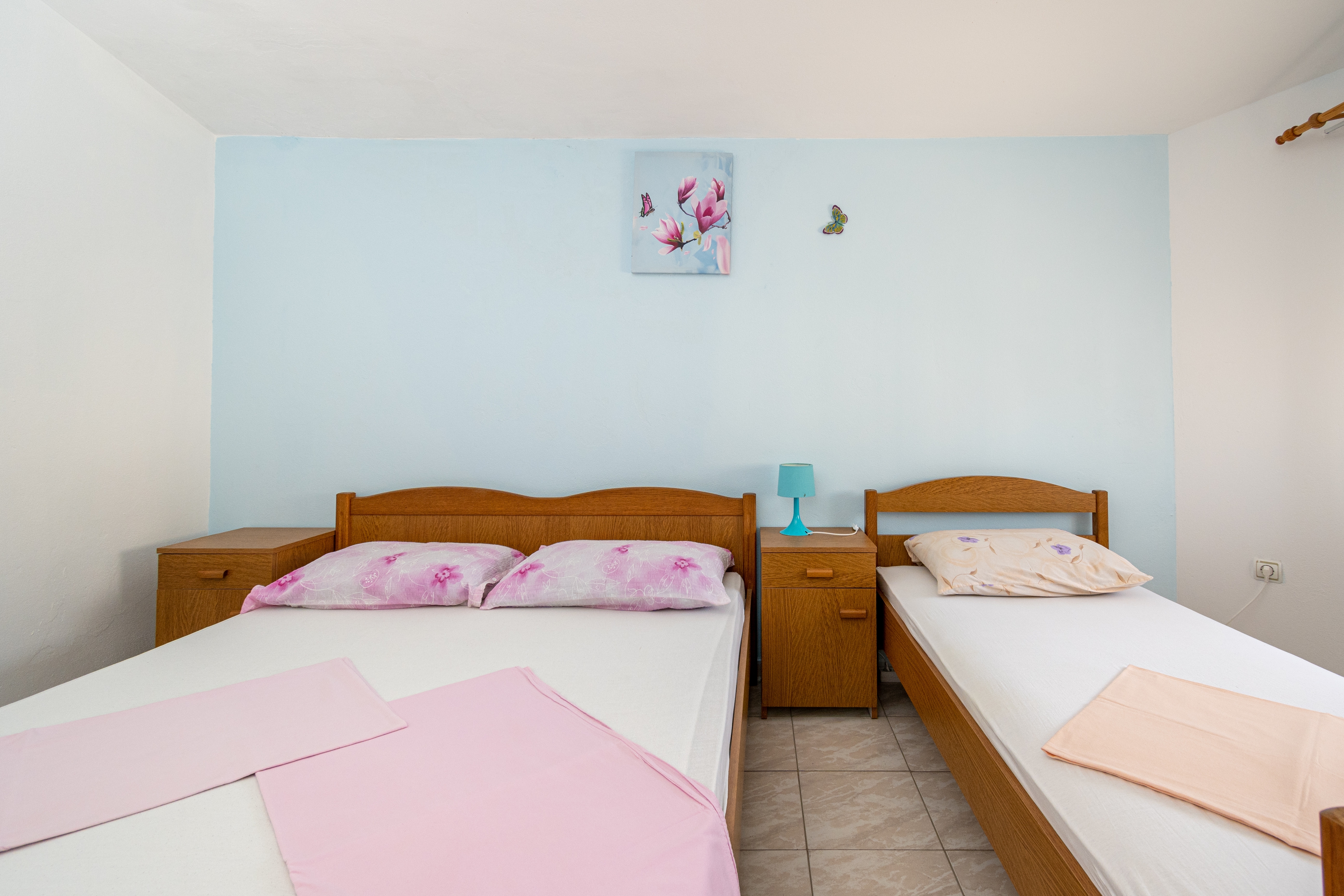 Two bedroom apartment with terrace Vir  A-b