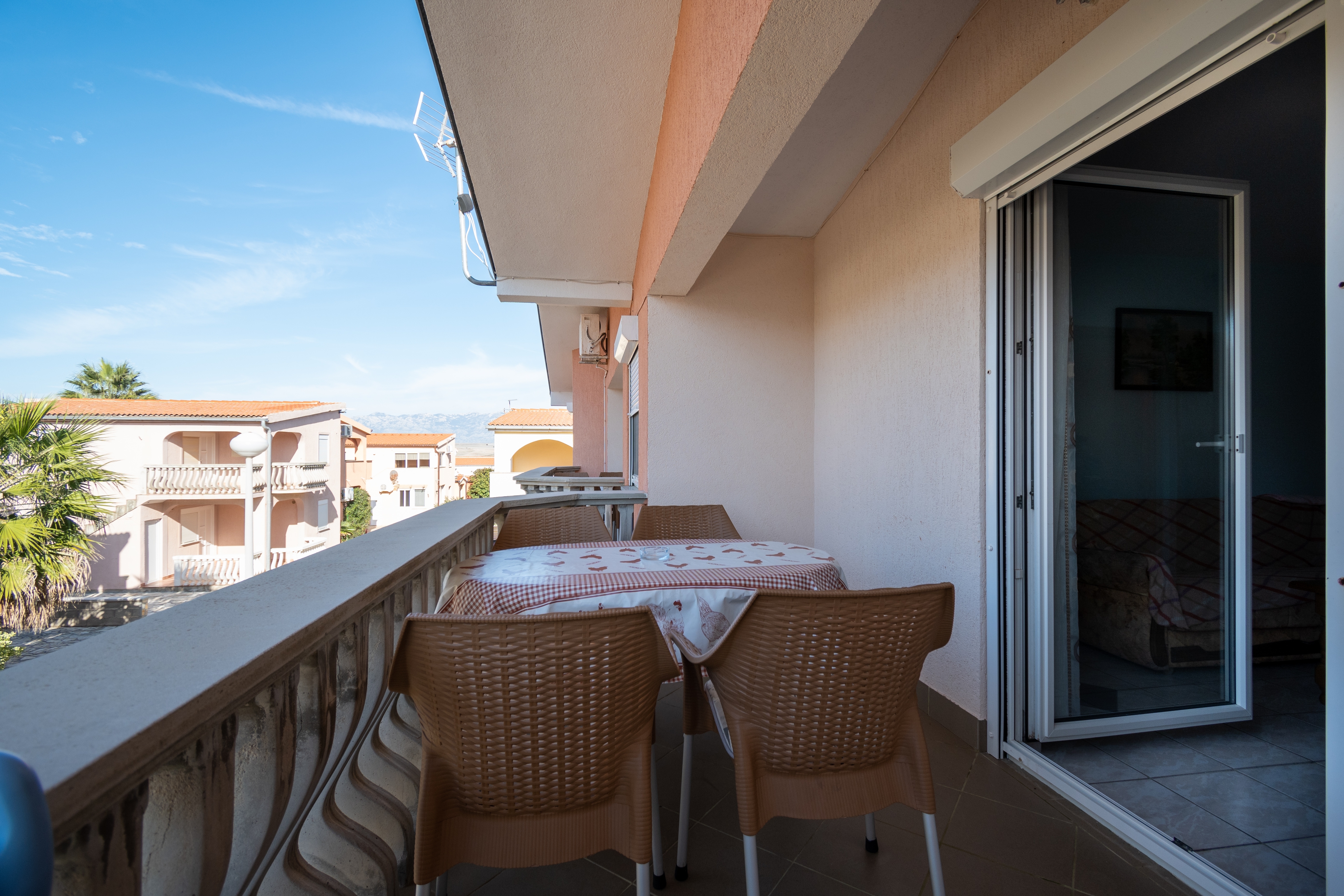 Two bedroom apartment with terrace Vir  A-b