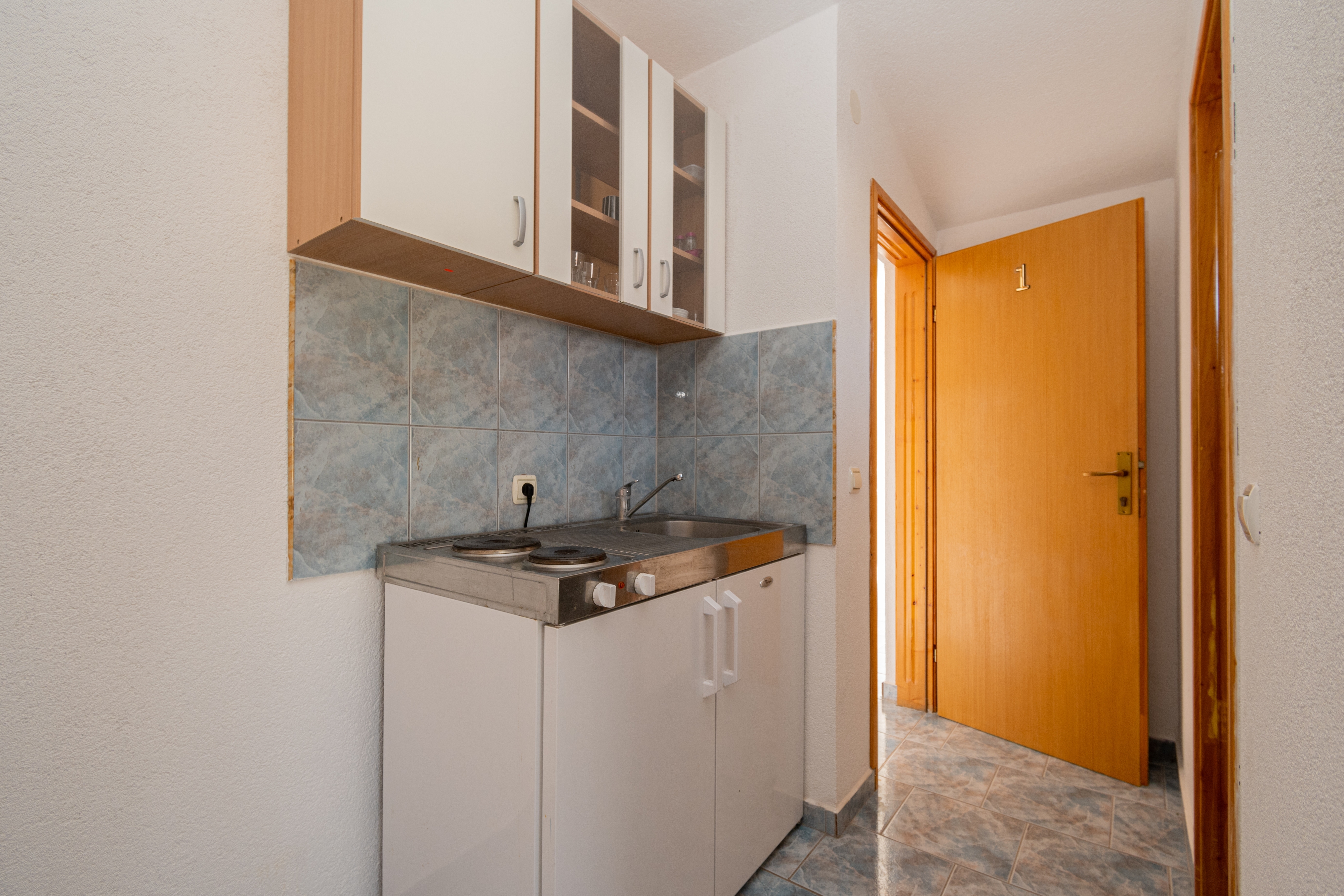 Studio flat with balcony Vir (AS-20177-a) Studio flat with balcony Vir (AS-20177-a)