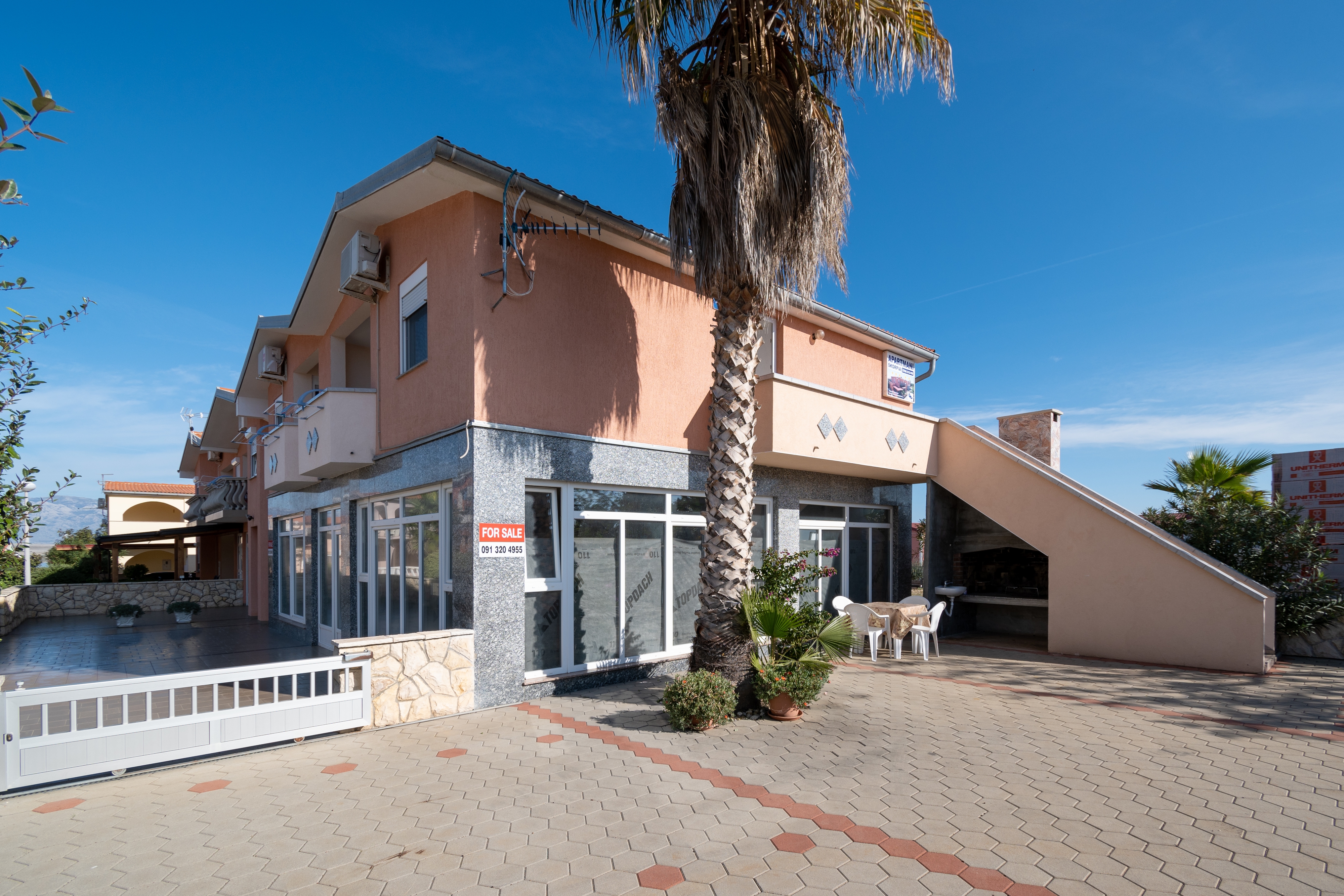 Studio flat with balcony Vir (AS-20177-c)