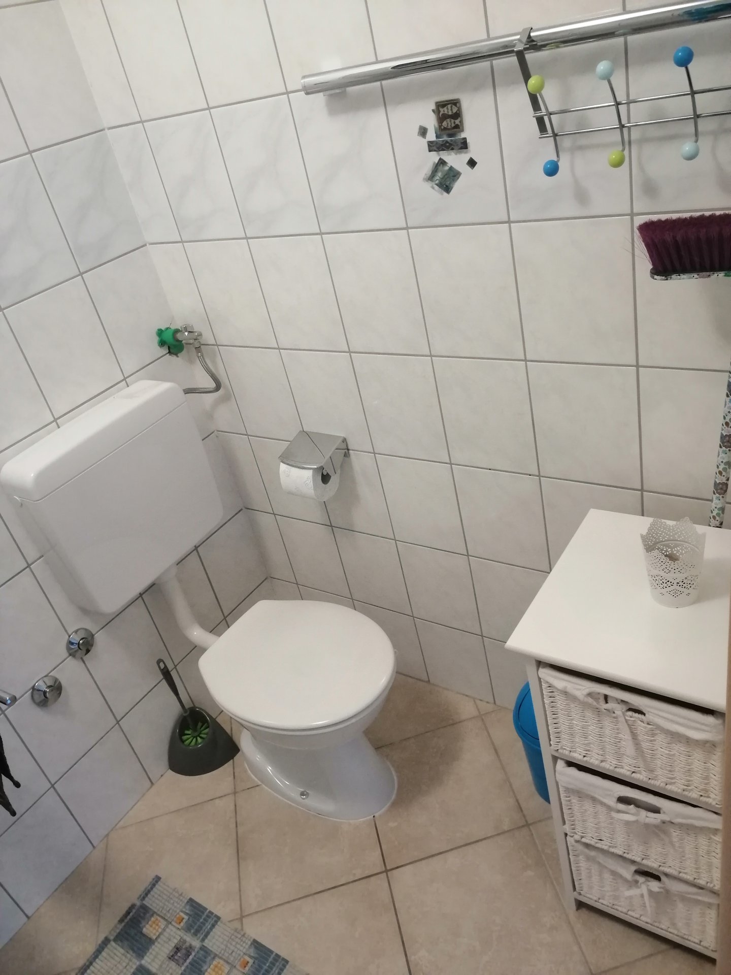 Two bedroom apartment with balcony and sea view Vir  A-b