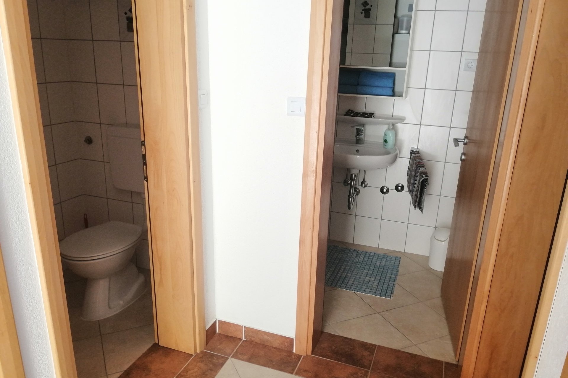 Two bedroom apartment with balcony Vir  A-c