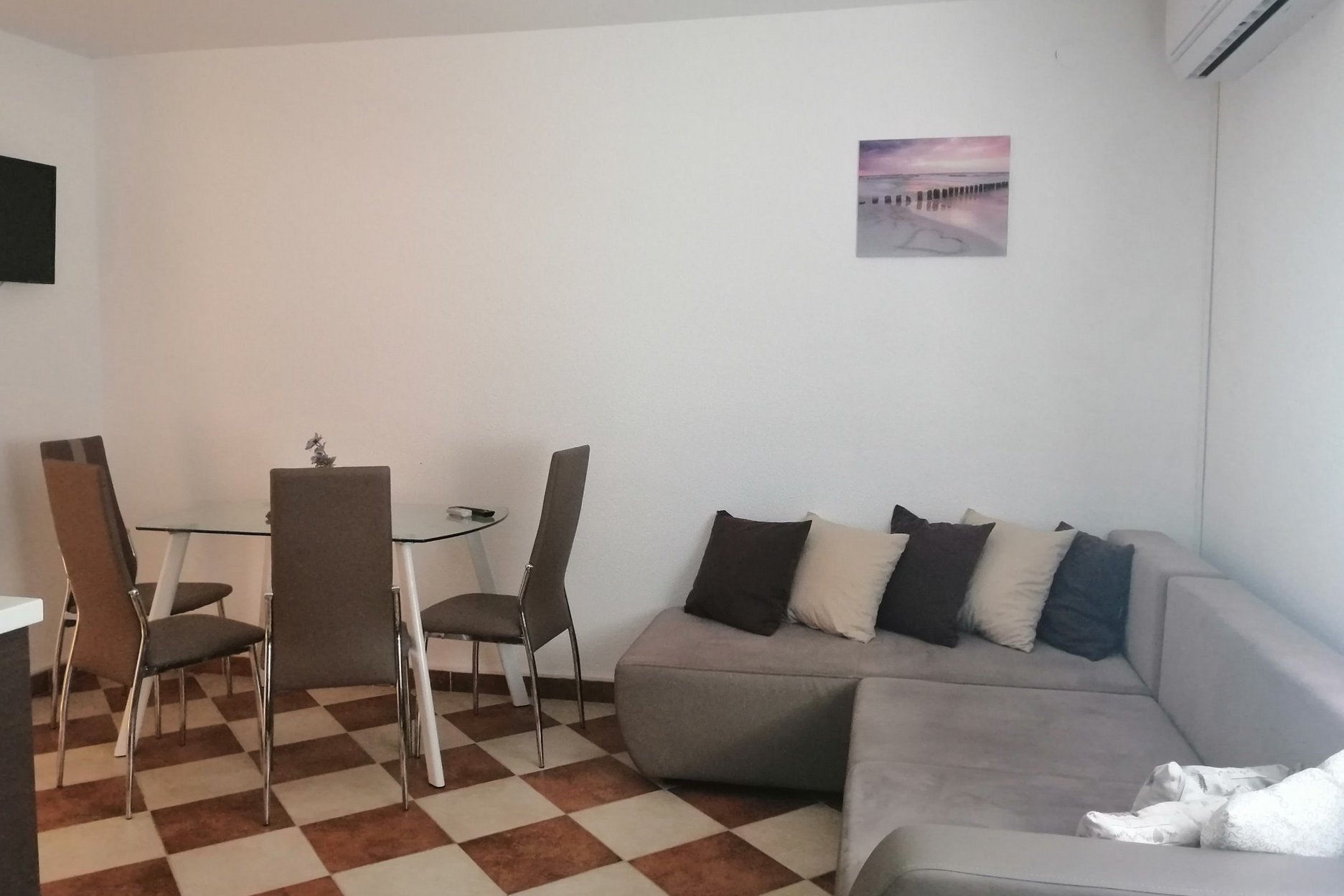Two bedroom apartment with balcony Vir (A-20183-c)