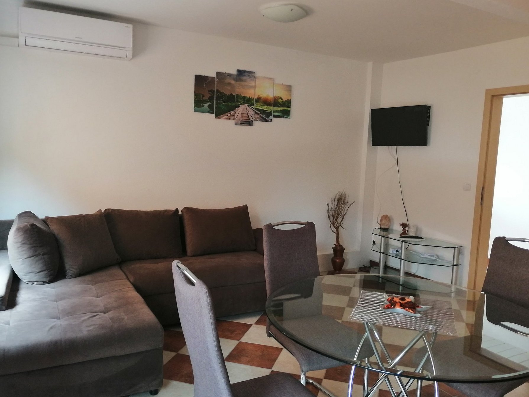Two bedroom apartment with balcony Vir (A-20183-d)