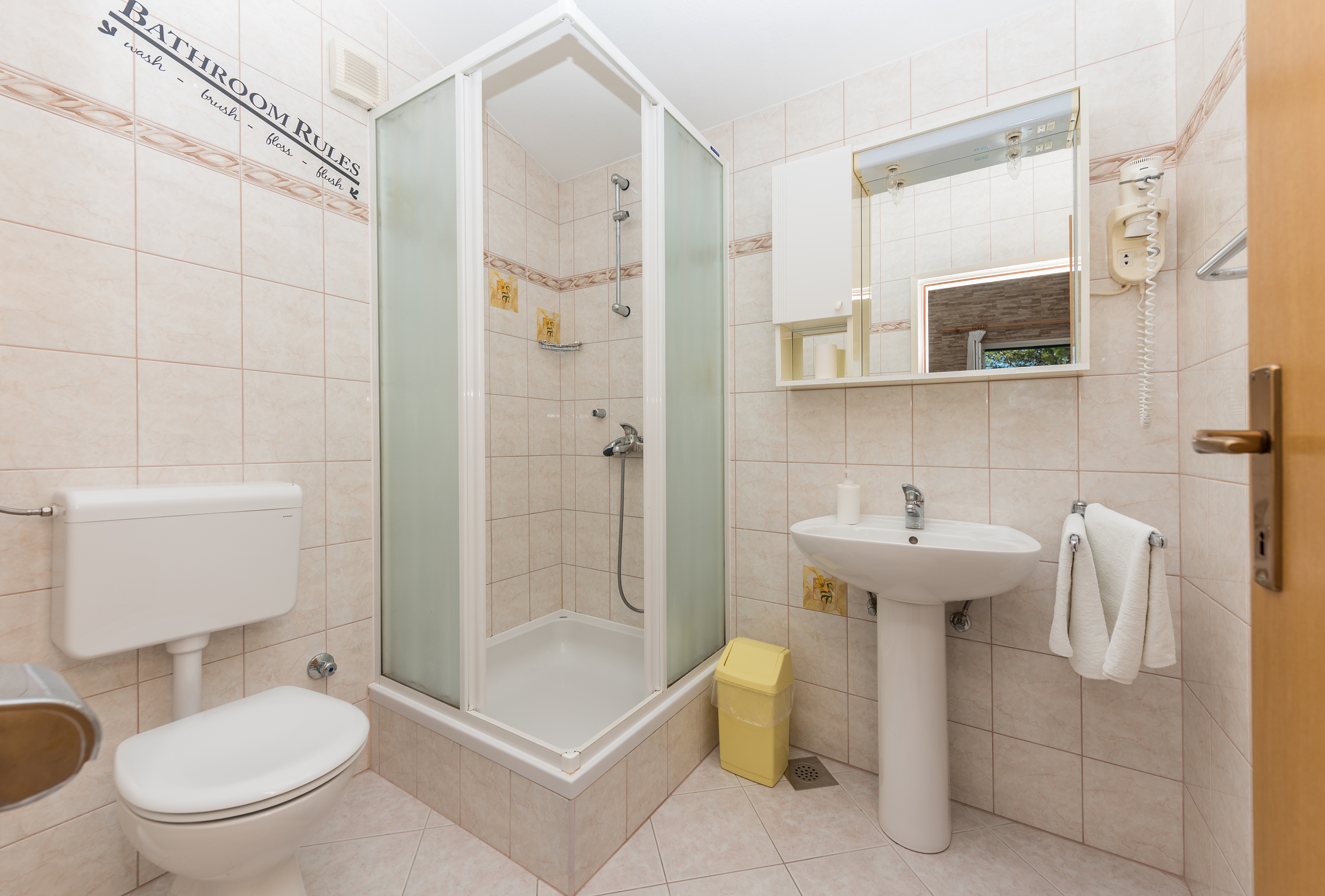 Studio flat with terrace and sea view Brela, Makarska  AS-c