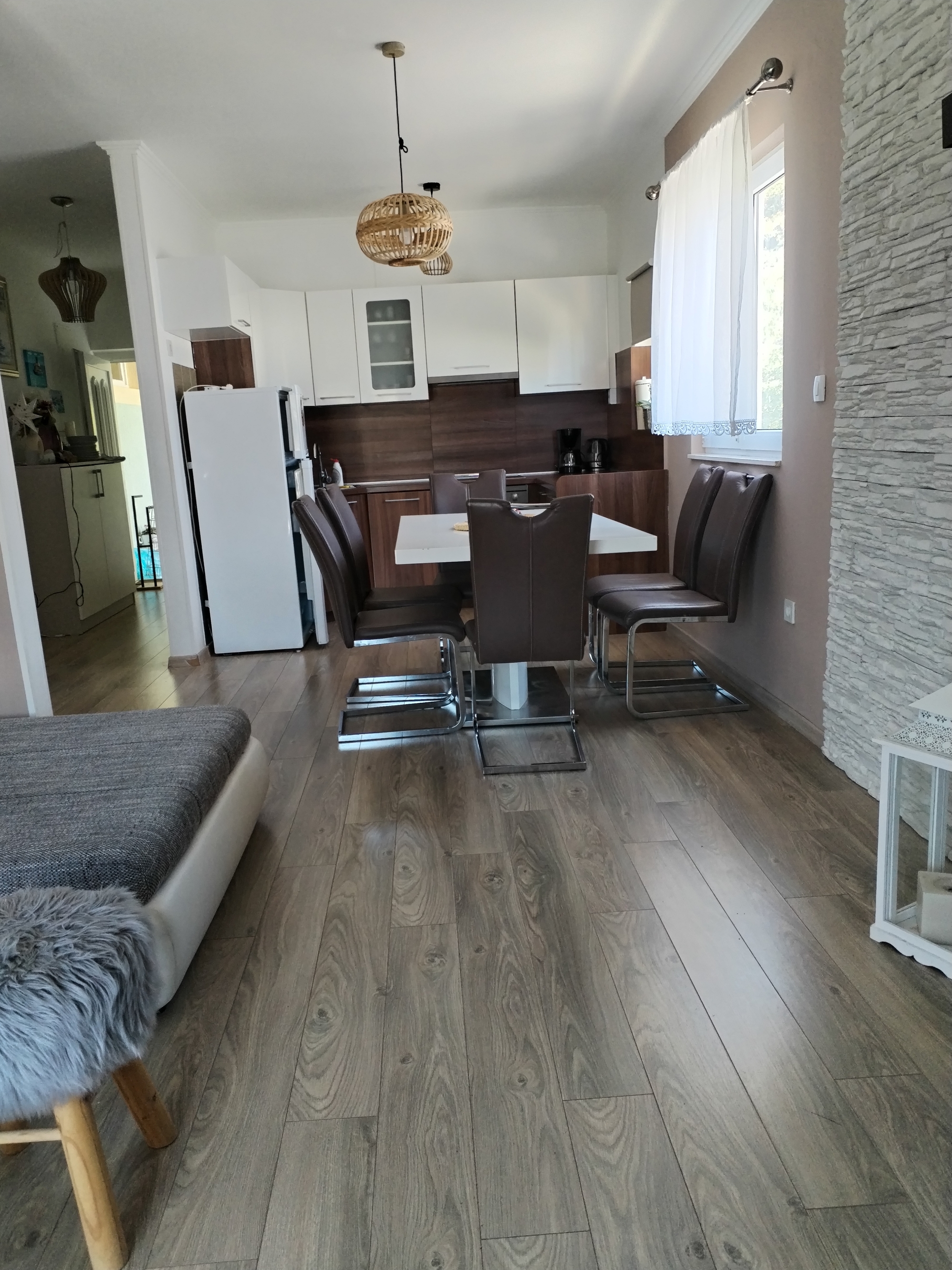 Two bedroom apartment with terrace and sea view Supetarska Draga - Donja, Rab  A-a