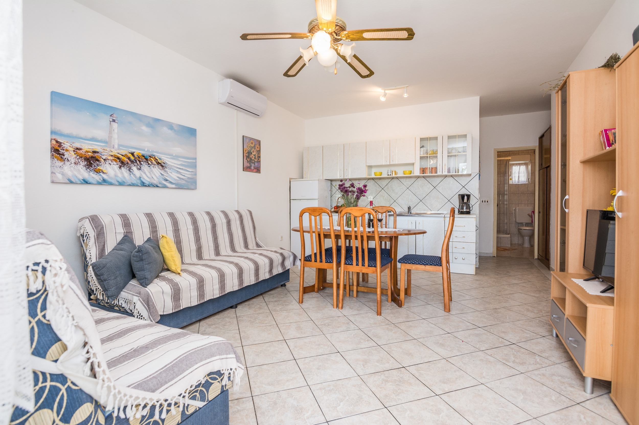 One bedroom apartment near beach Vir (A-20203-e) One bedroom apartment near beach Vir (A-20203-e)