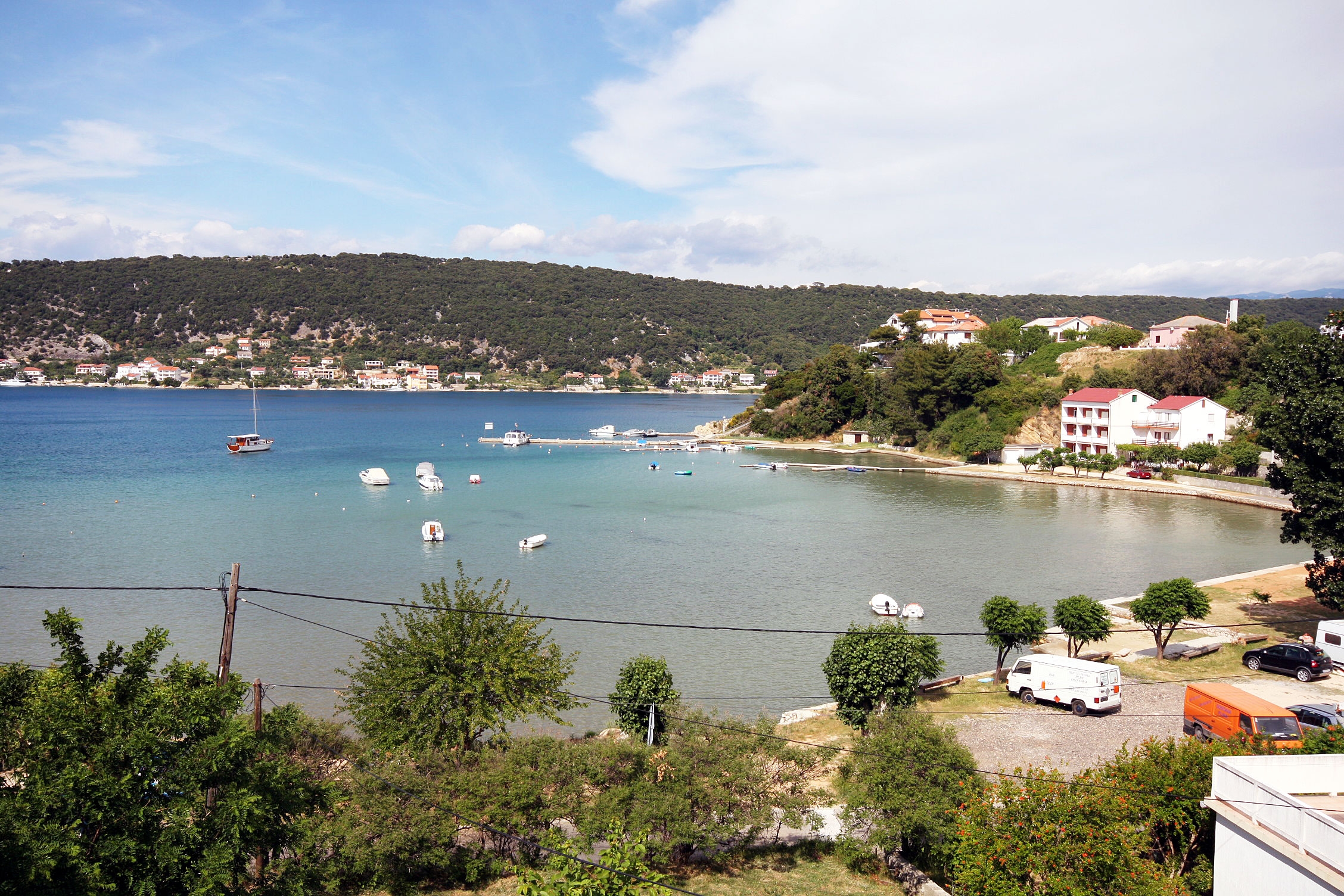 Three bedroom apartment with terrace and sea view Supetarska Draga - Donja, Rab  A-a