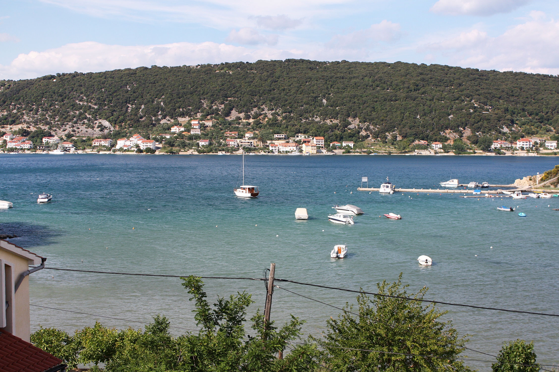 Three bedroom apartment with terrace and sea view Supetarska Draga - Donja, Rab  A-a