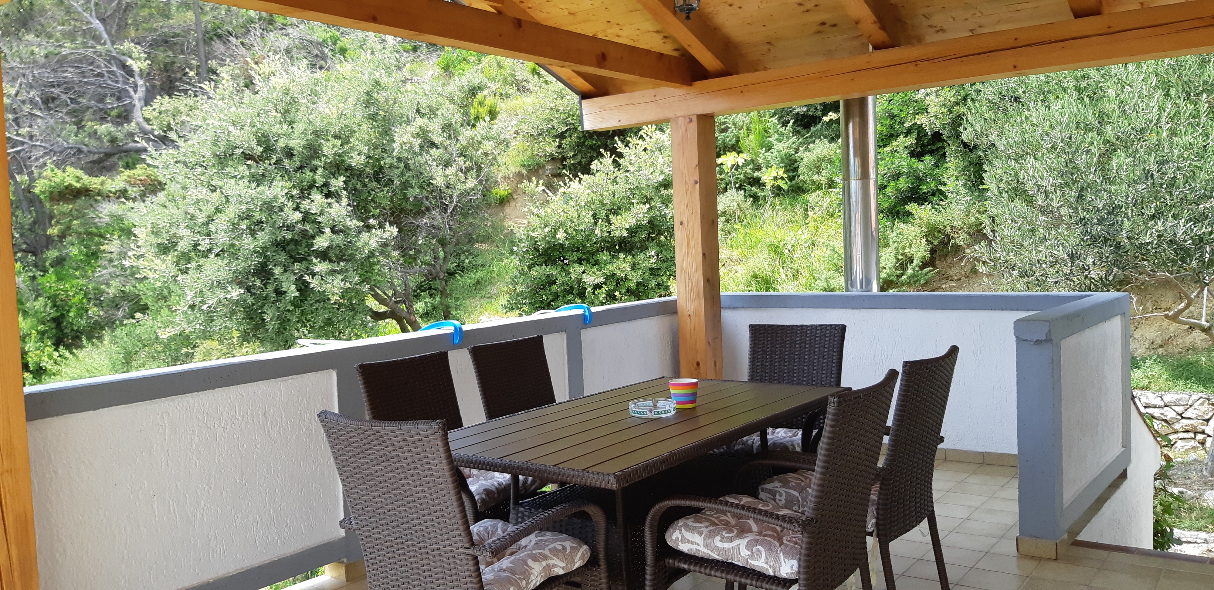 Three bedroom apartment with terrace and sea view Supetarska Draga - Donja, Rab  A-a