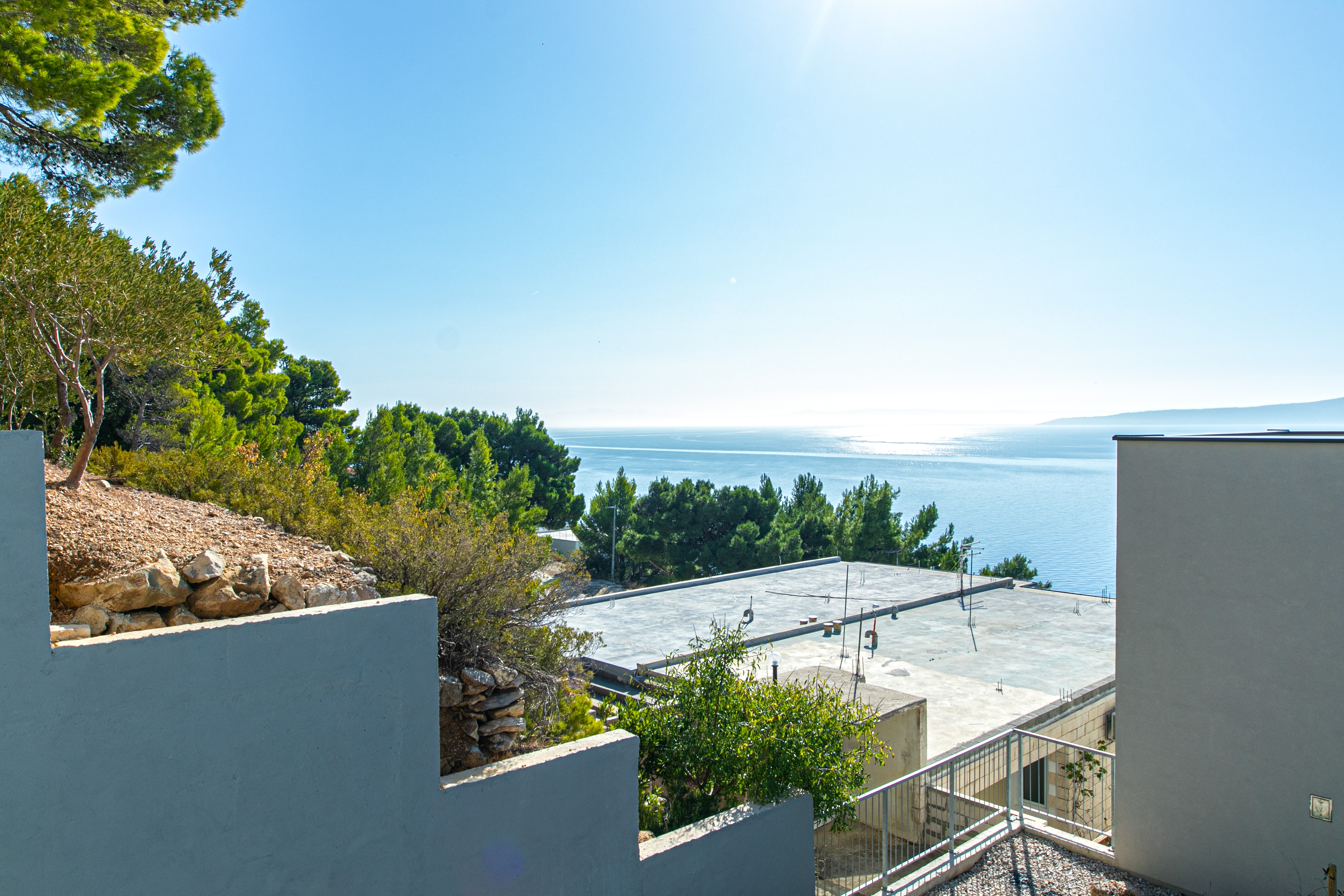 Two bedroom apartment with terrace and sea view Brela, Makarska  A-a